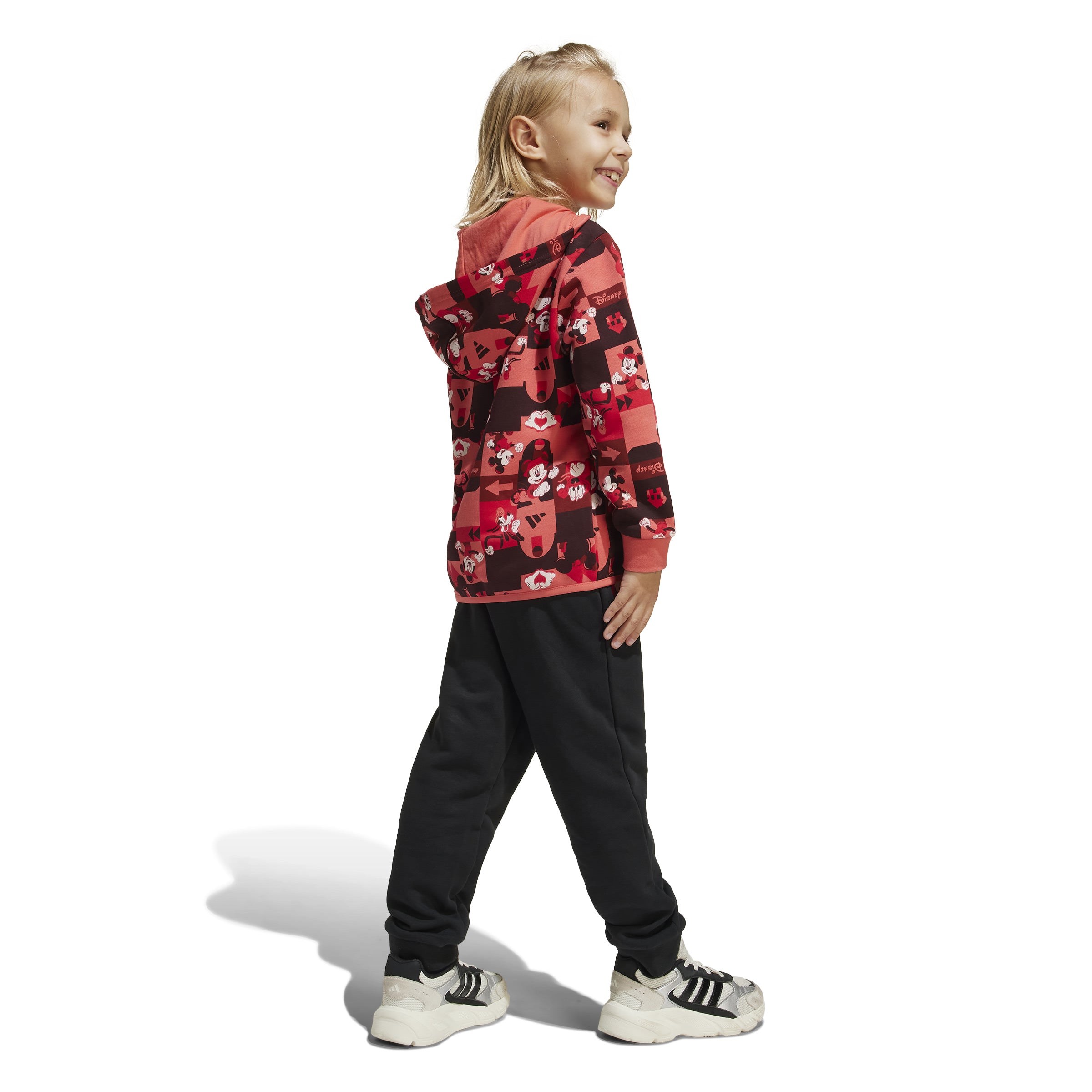 KIDS ADIDAS DISNEY MICKEY MOUSE PULLOVER SET (RED)