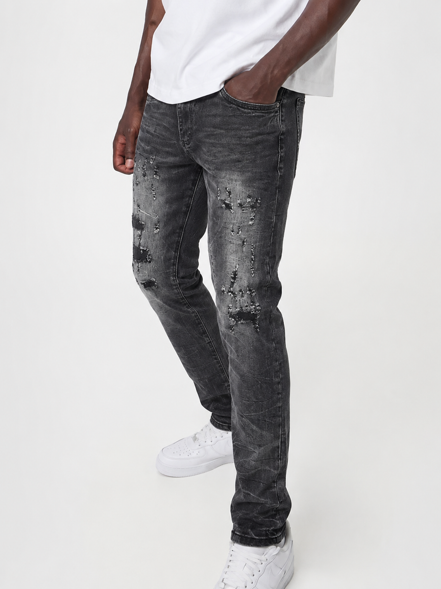 MENS WAIMEA SLIM FIT JEAN (CHARCOAL)