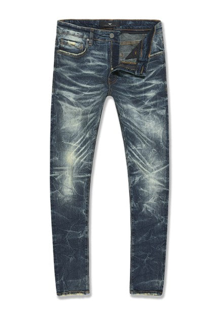 MENS JORDAN CRAIG SEAN FIT CYCLONE DENIM (DARK VINTAGE)