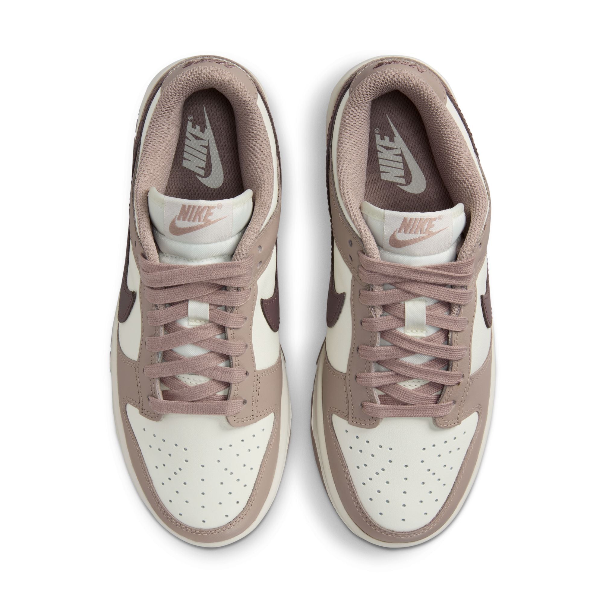 WOMENS NIKE DUNK LOW (SAIL/PLUM ECLIPSE/DIFFUSED TAUPE)