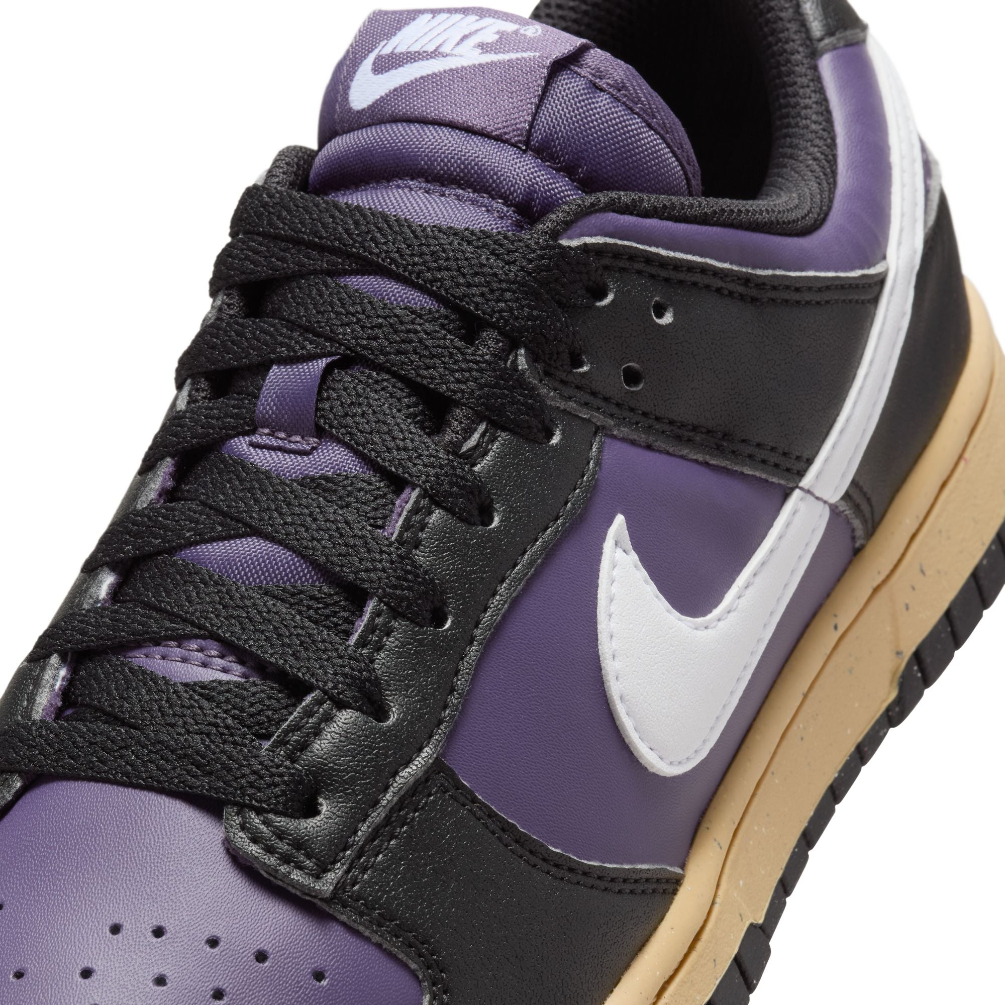 WOMENS NIKE DUNK LOW NEXT NATURE (PURPLE/BLACK)