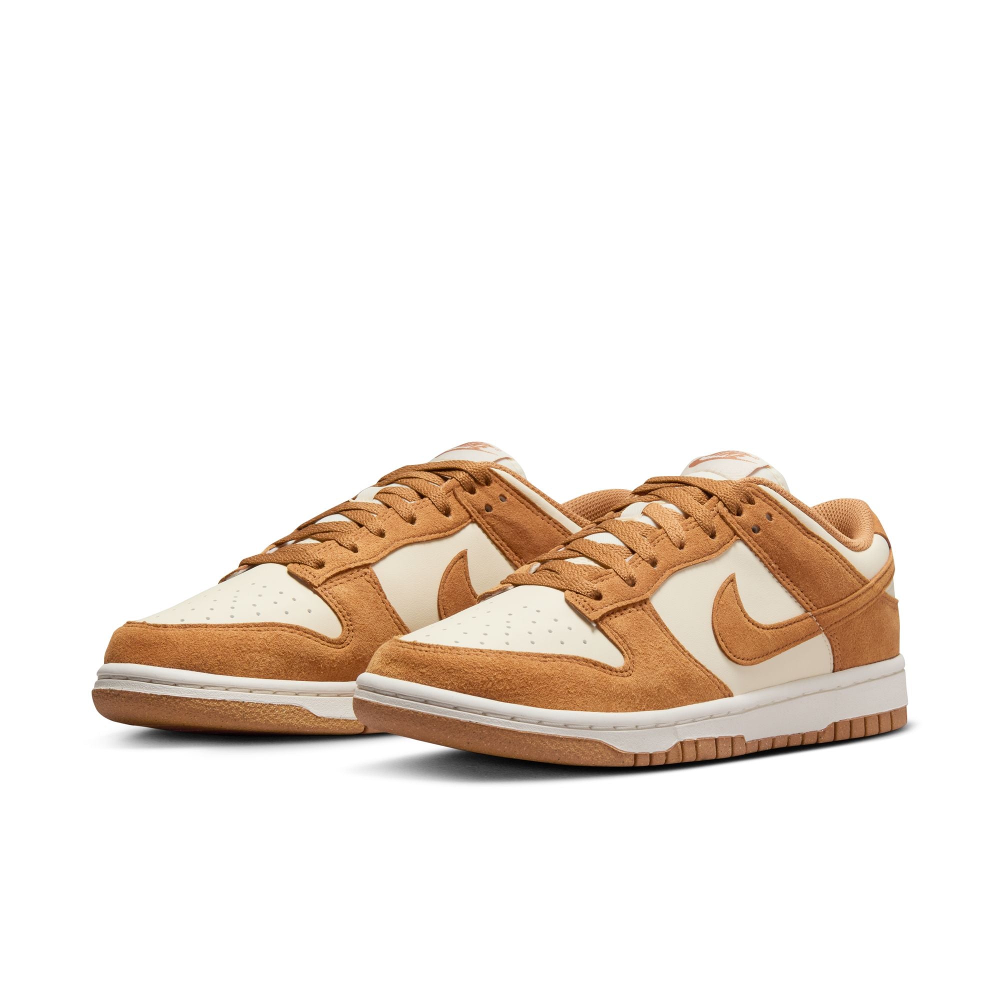 WOMEN'S NIKE DUNK LOW NEXT NATURE (FLAX SUEDE)