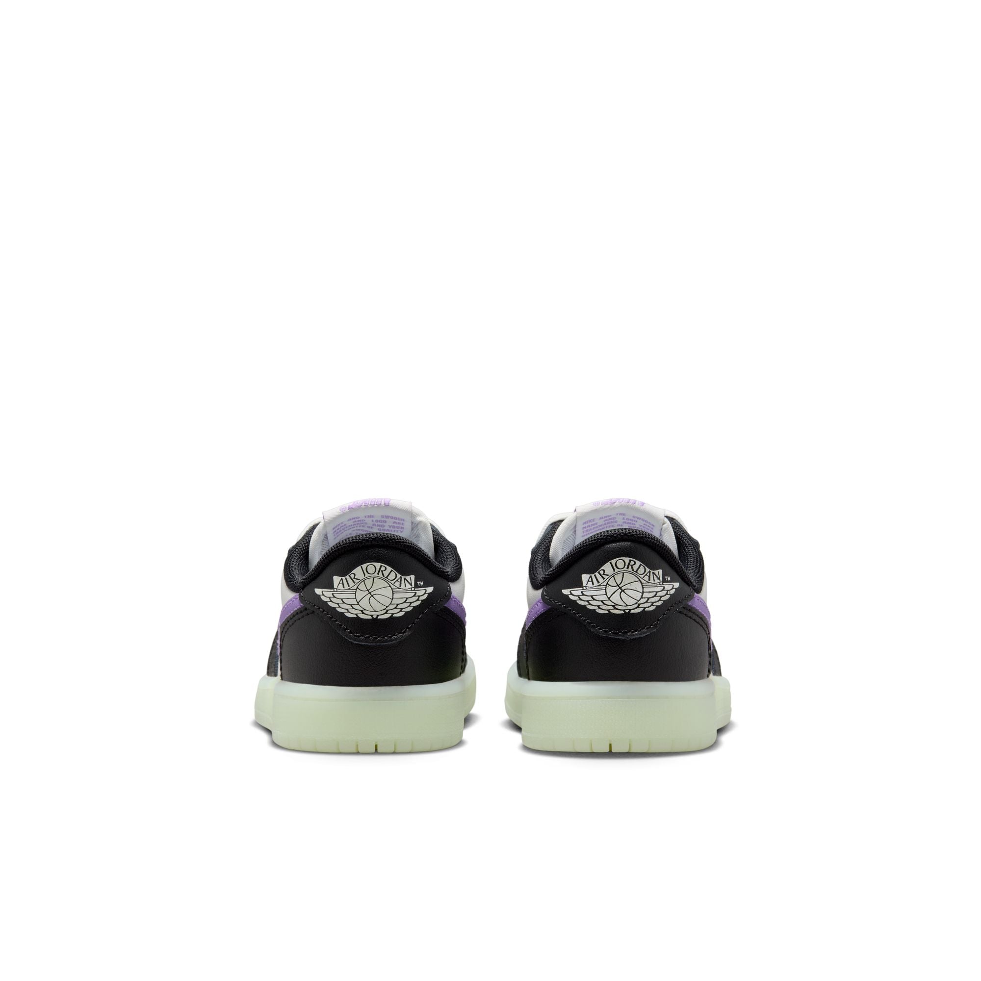 KIDS JORDAN 1 RETRO LOW OG PS (BLACK RASPBERRY)