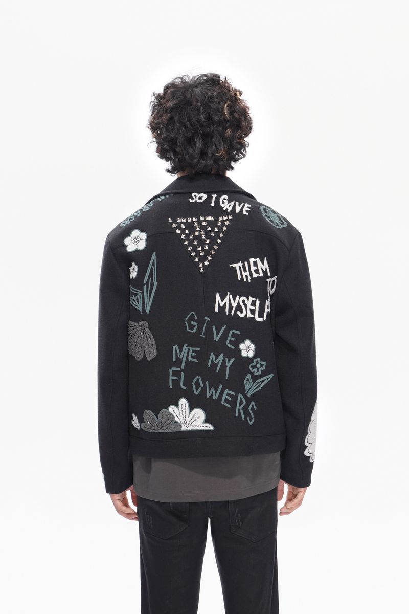 MENS VALABASAS SELFMADE JACKET (BLACK)