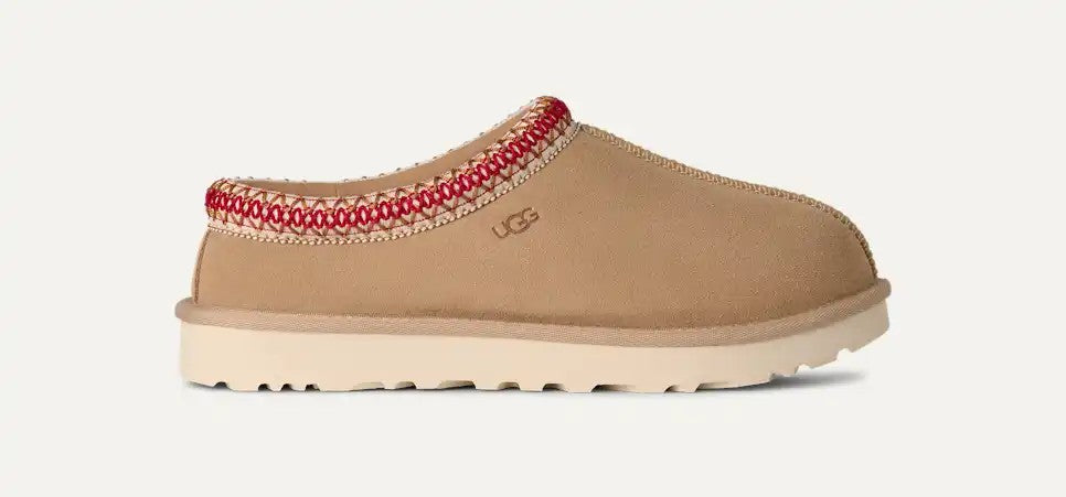 WOMENS UGG TASMAN (SAND/DARK CHERRY)