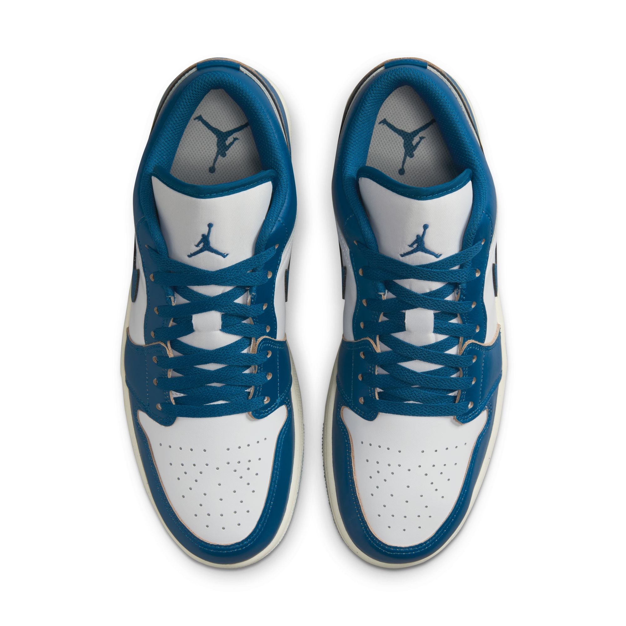 MENS AIR JORDAN 1 LOW SE (INDUSTRIAL BLUE)