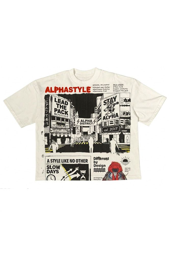 MENS ALPHA STYLE MANOD SHIRT (BONE)