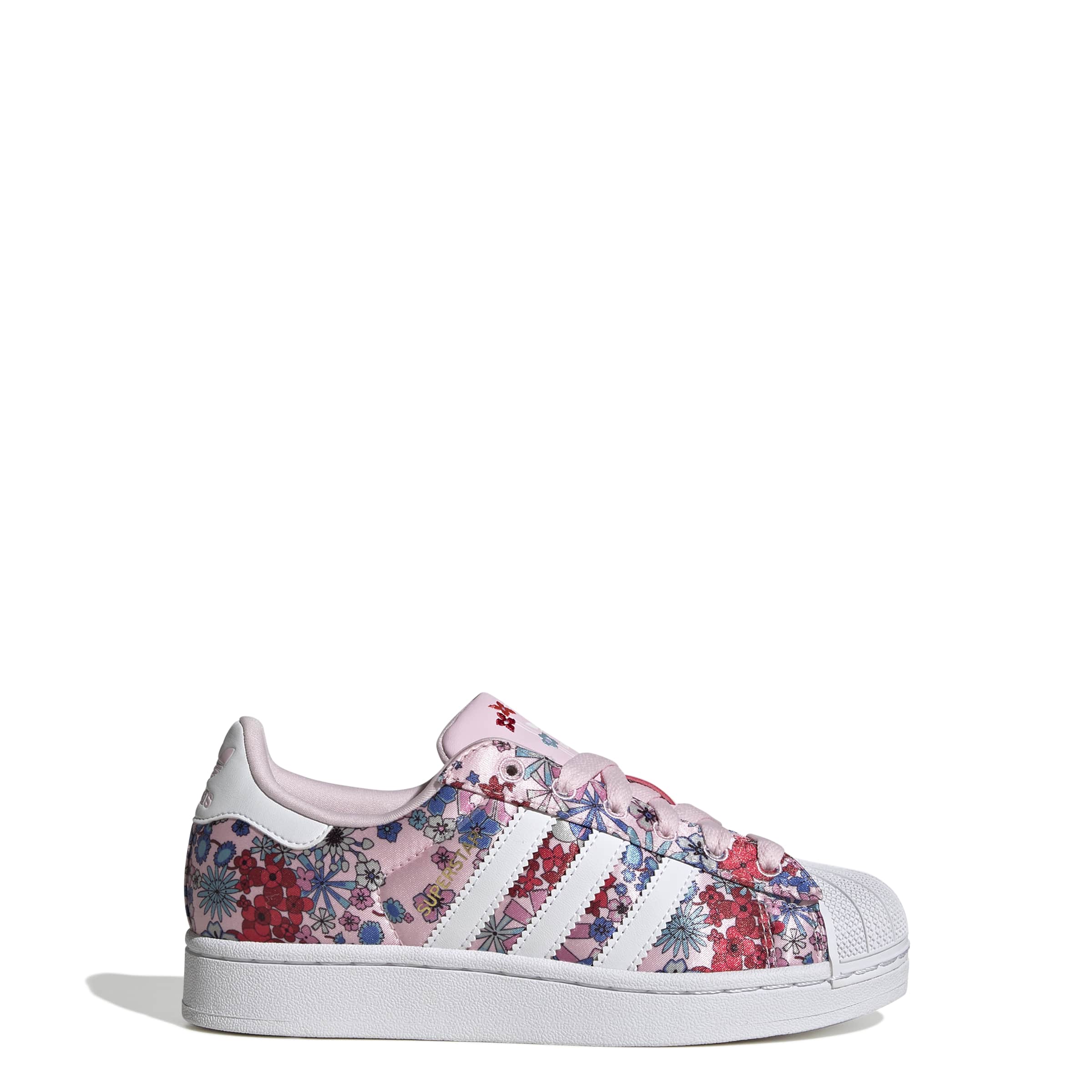 KIDS ADIDAS LIBERTY LONDON SUPERSTAR II J (CLEAR PINK / CLOUD WHITE / LIGHT PINK)