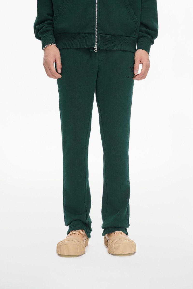 MENS VALABASAS MR. FLEECE STACKED PANT (GREEN)