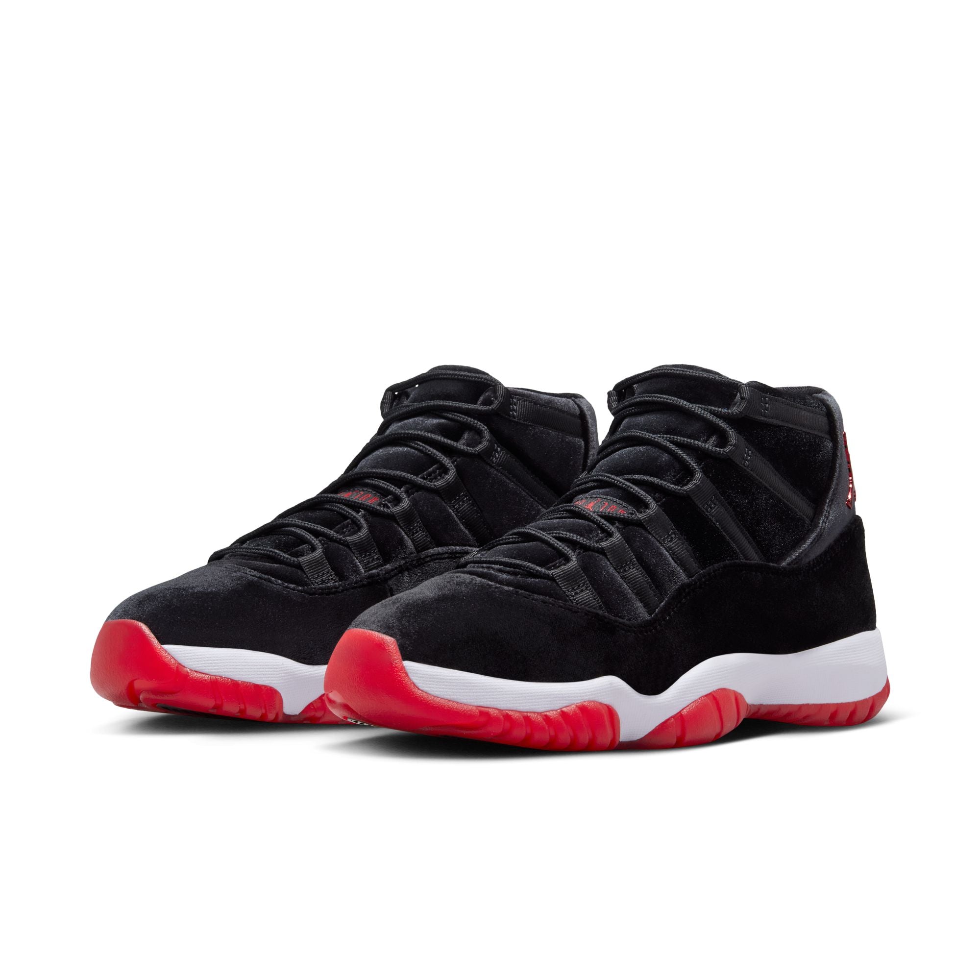 WOMENS AIR JORDAN 11 RETRO (BRED VELVET)