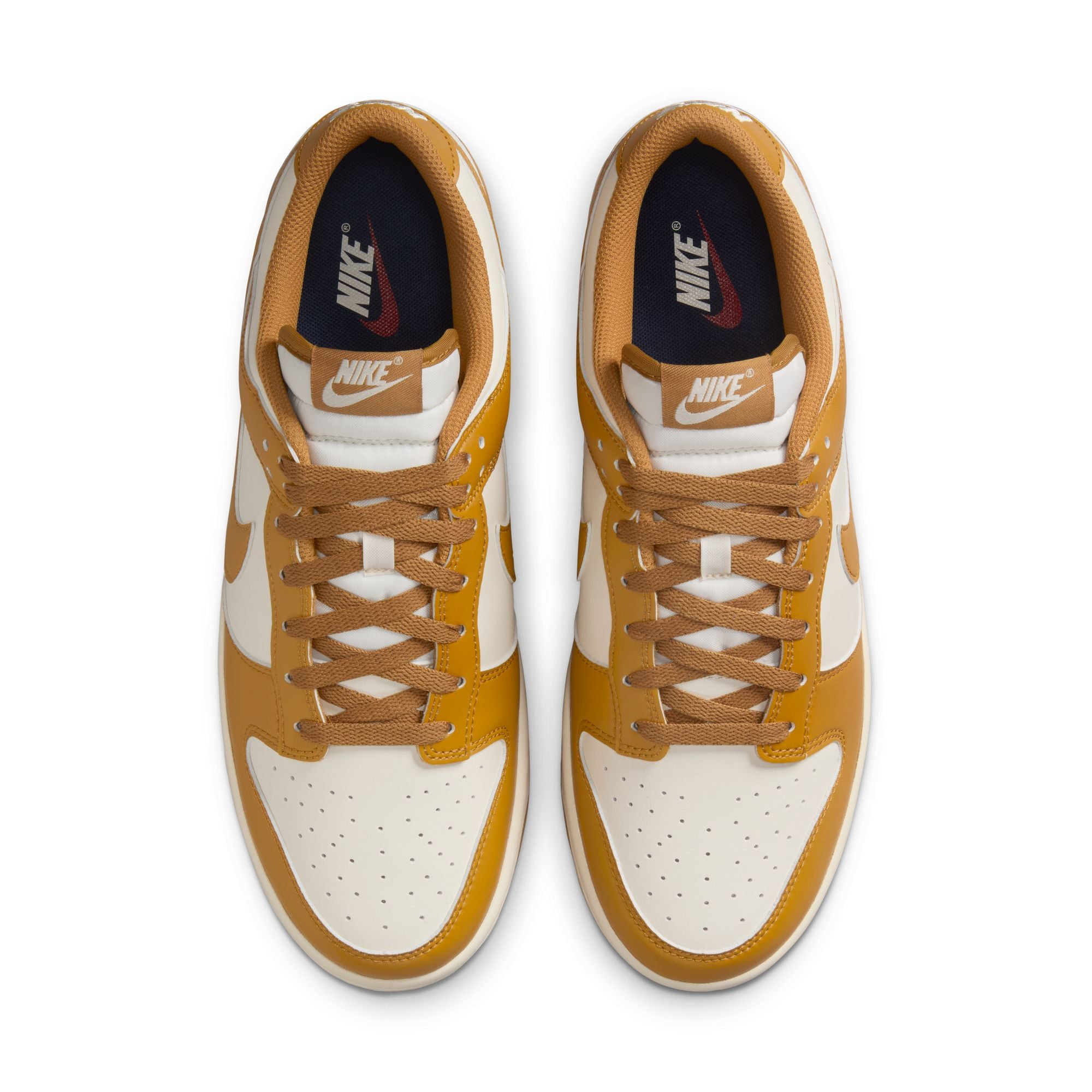 MENS NIKE DUNK LOW RETRO (PALE IVORY/WHEAT)