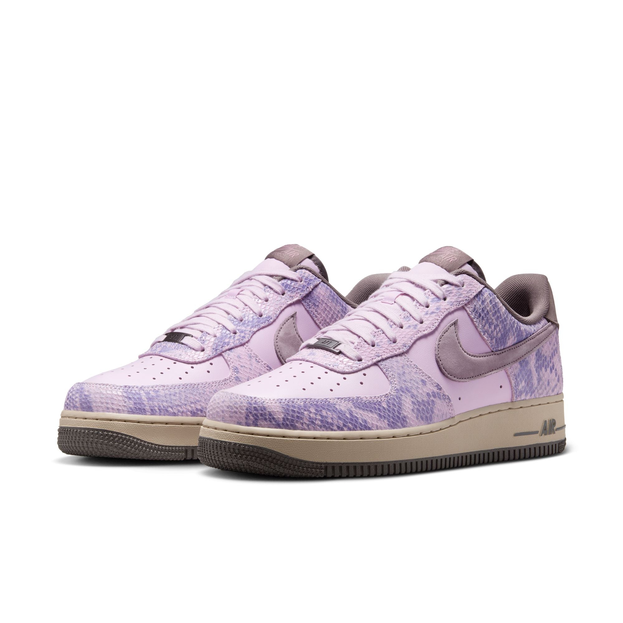 MENS NIKE AIR FORCE 1 '07 LV8 (PURPLE SNAKE)