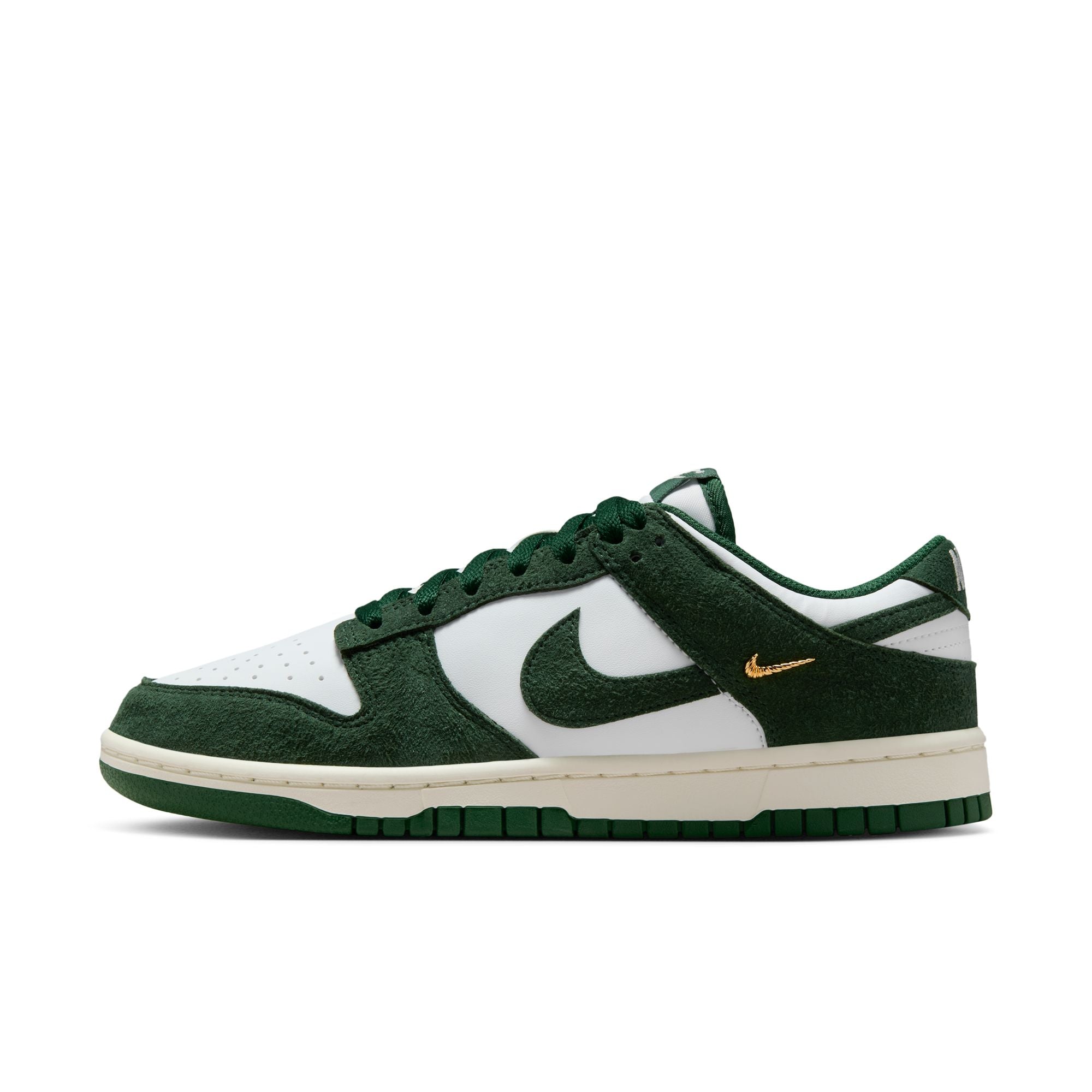 WOMENS NIKE DUNK LOW (SUMMIT WHITE/GORGE GREEN/SAIL)