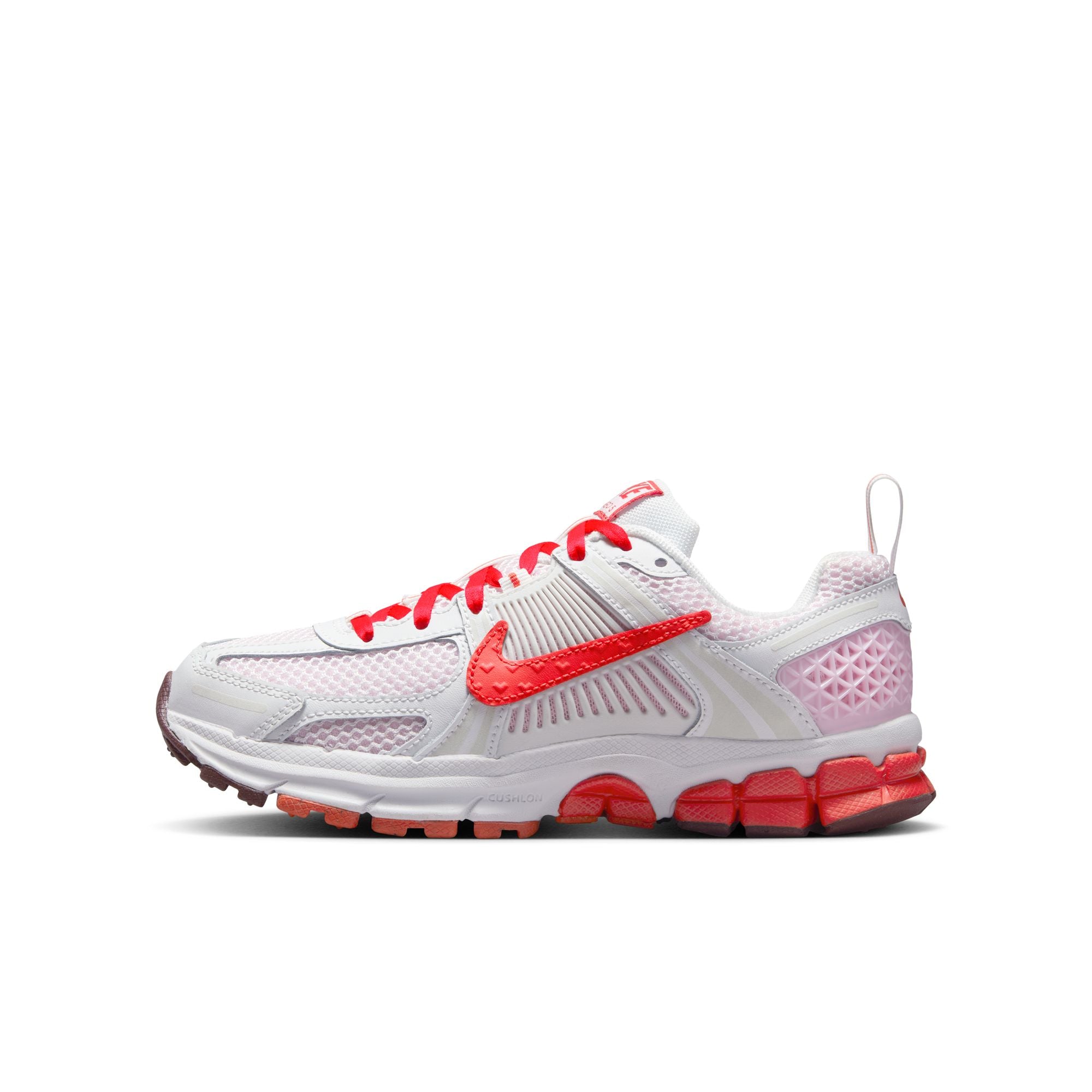 KIDS NIKE VOMERO 5 BG (SUMMIT WHITE/LT CRIMSON/PINK FOAM)