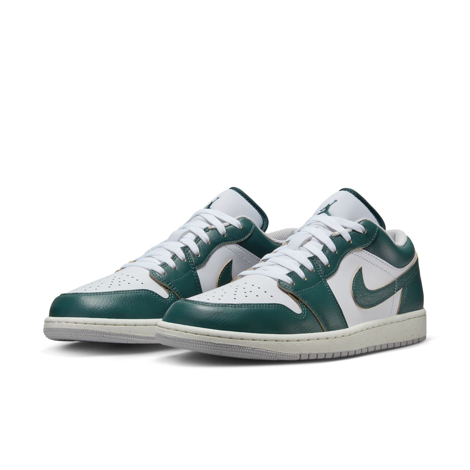 MENS AIR JORDAN 1 LOW SE (OXIDIZED GREEN/WHITE/SAIL)