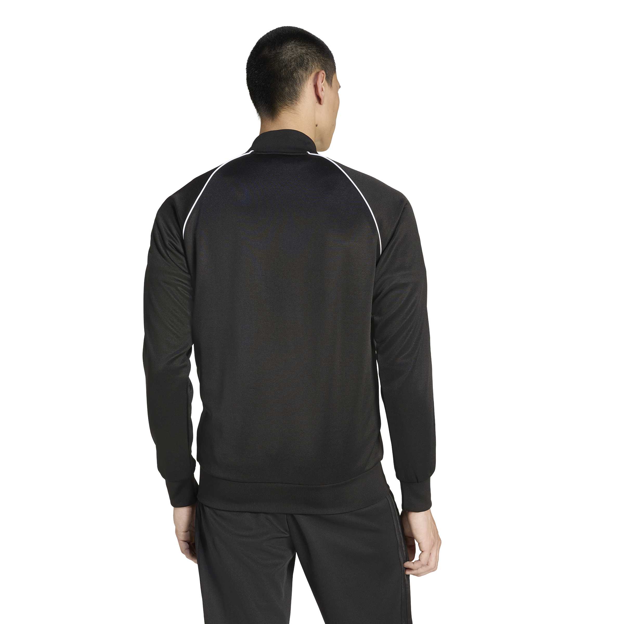 MENS ADIDAS SST TRACK TOP (BLACK)