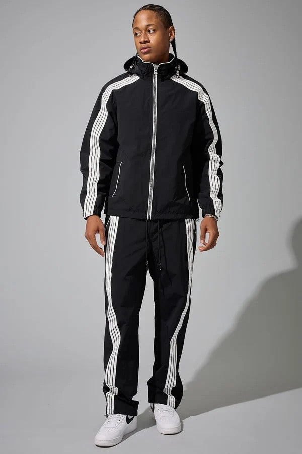 MENS JORDAN CRAIG VELOCITY TRACKSUIT (BLACK)