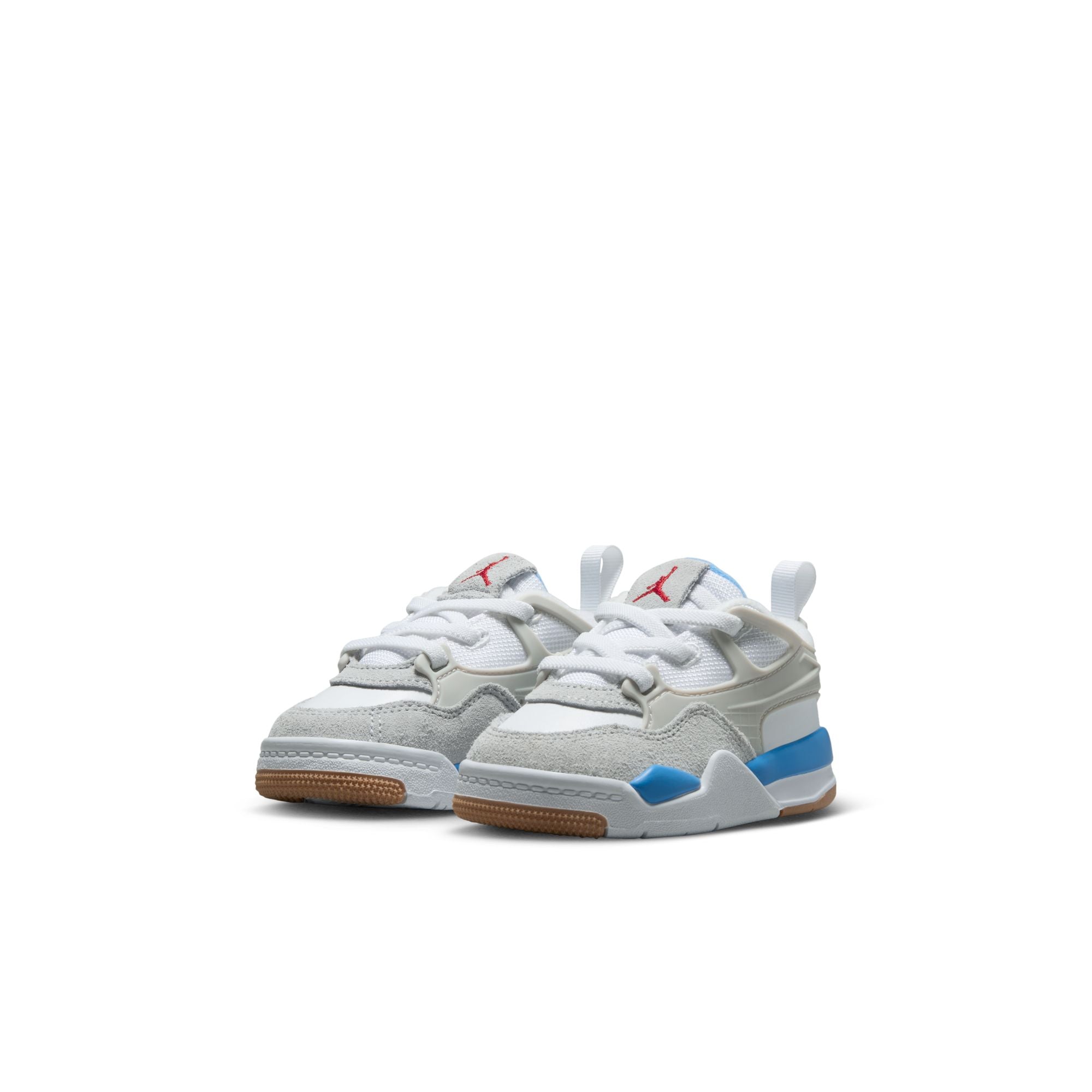 KIDS JORDAN 4 RM TD (WHITE/NEUTRAL GREY)