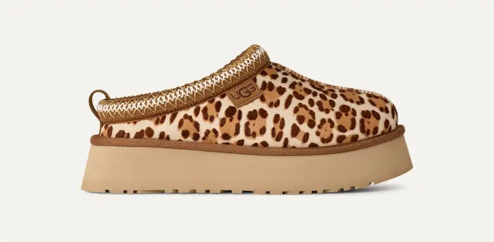 WOMENS UGG TAZZ PLAINS (FELICITY LEOPARD JASMINE)