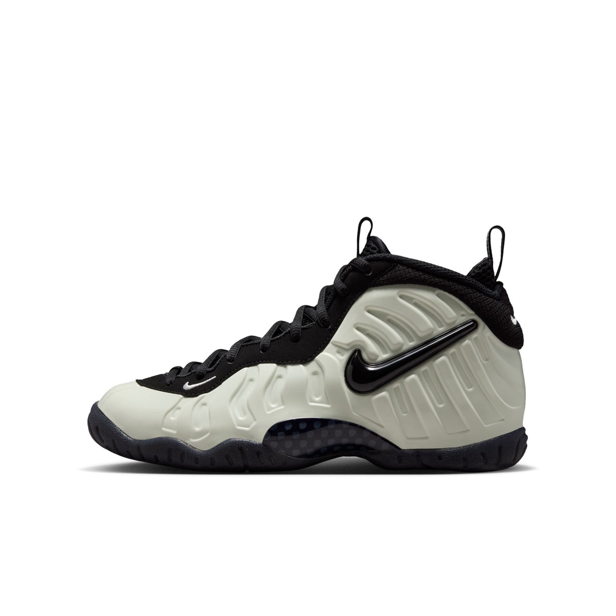 KIDS NIKE LITTLE POSITE PRO PREMIUM GS (SUMMIT WHITE/BLACK)