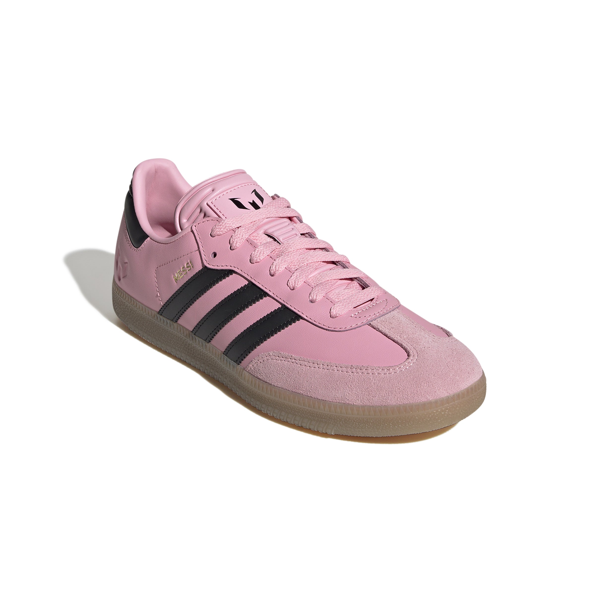 MENS ADIDAS SAMBA MESSI (LIGHT PINK / CORE BLACK / GUM)