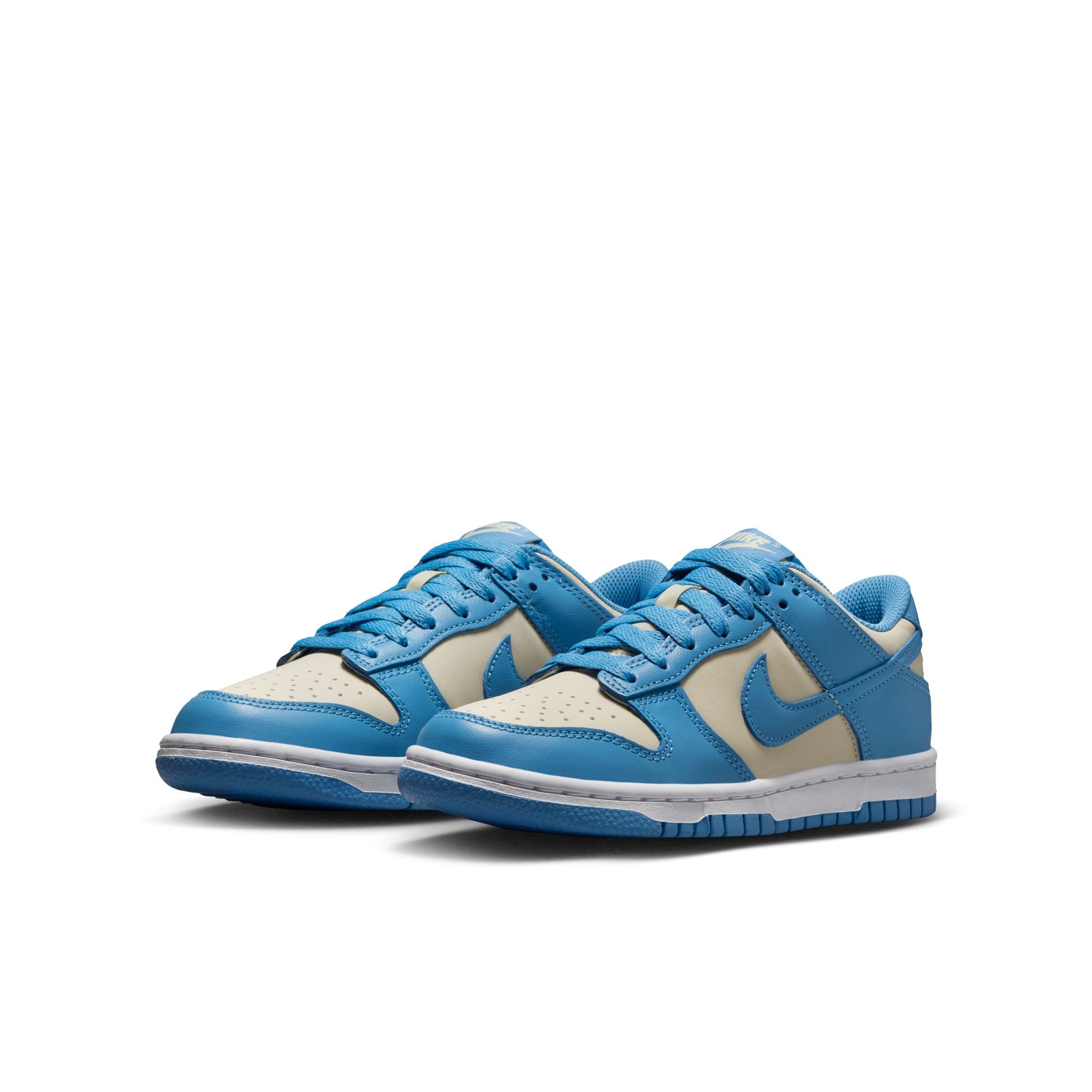 KIDS NIKE DUNK LOW GS (BLUE BEYOND/BEACH/WHITE)