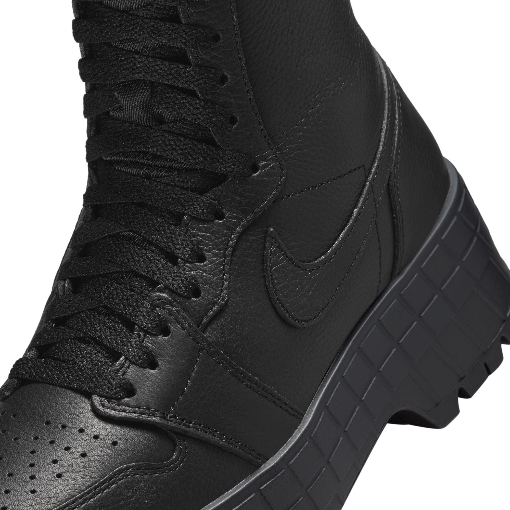 WOMENS AIR JORDAN 1 BROOKLYN (BLACK)