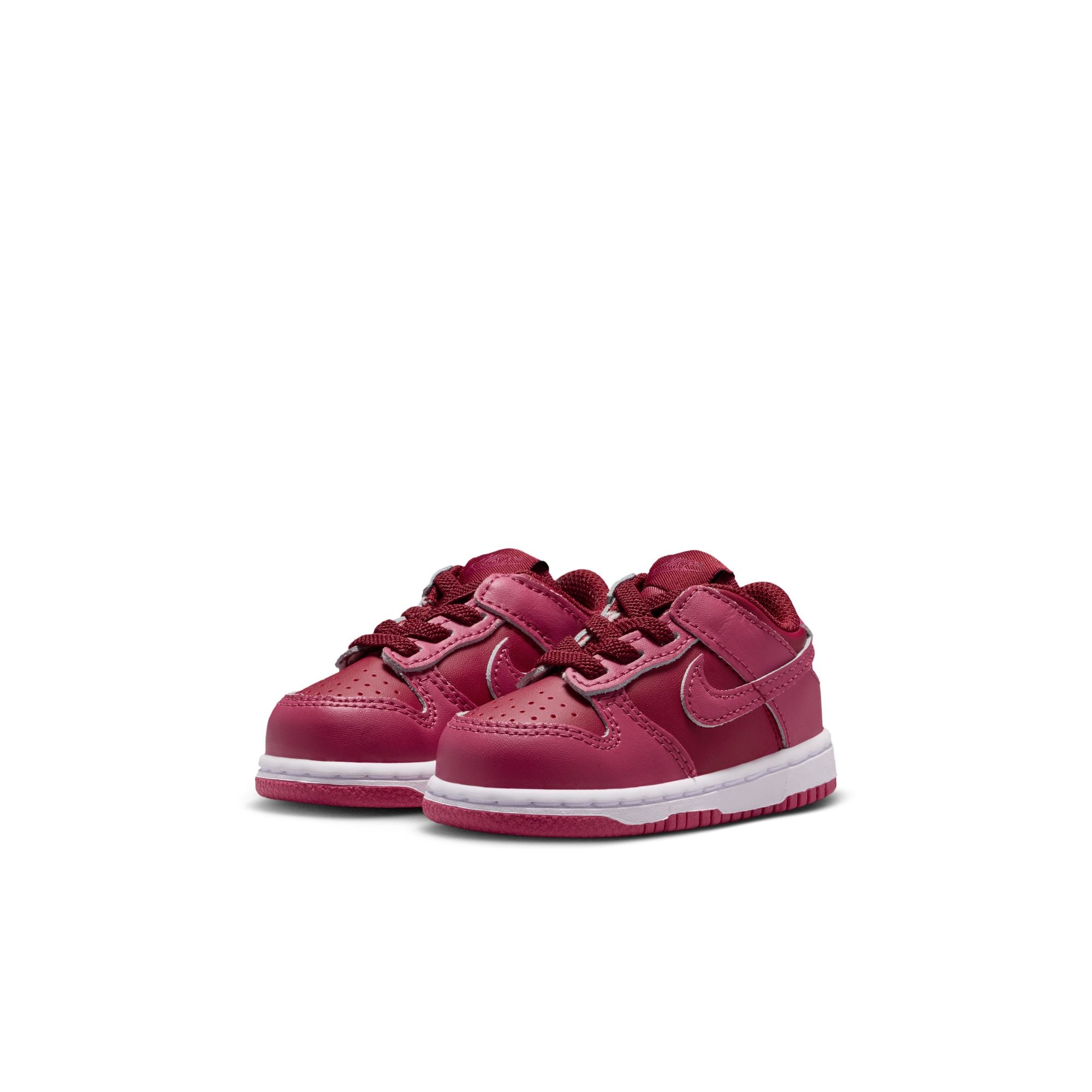 KIDS NIKE DUNK LOW TDE (TEAM RED/SWEET BEET/WHITE)