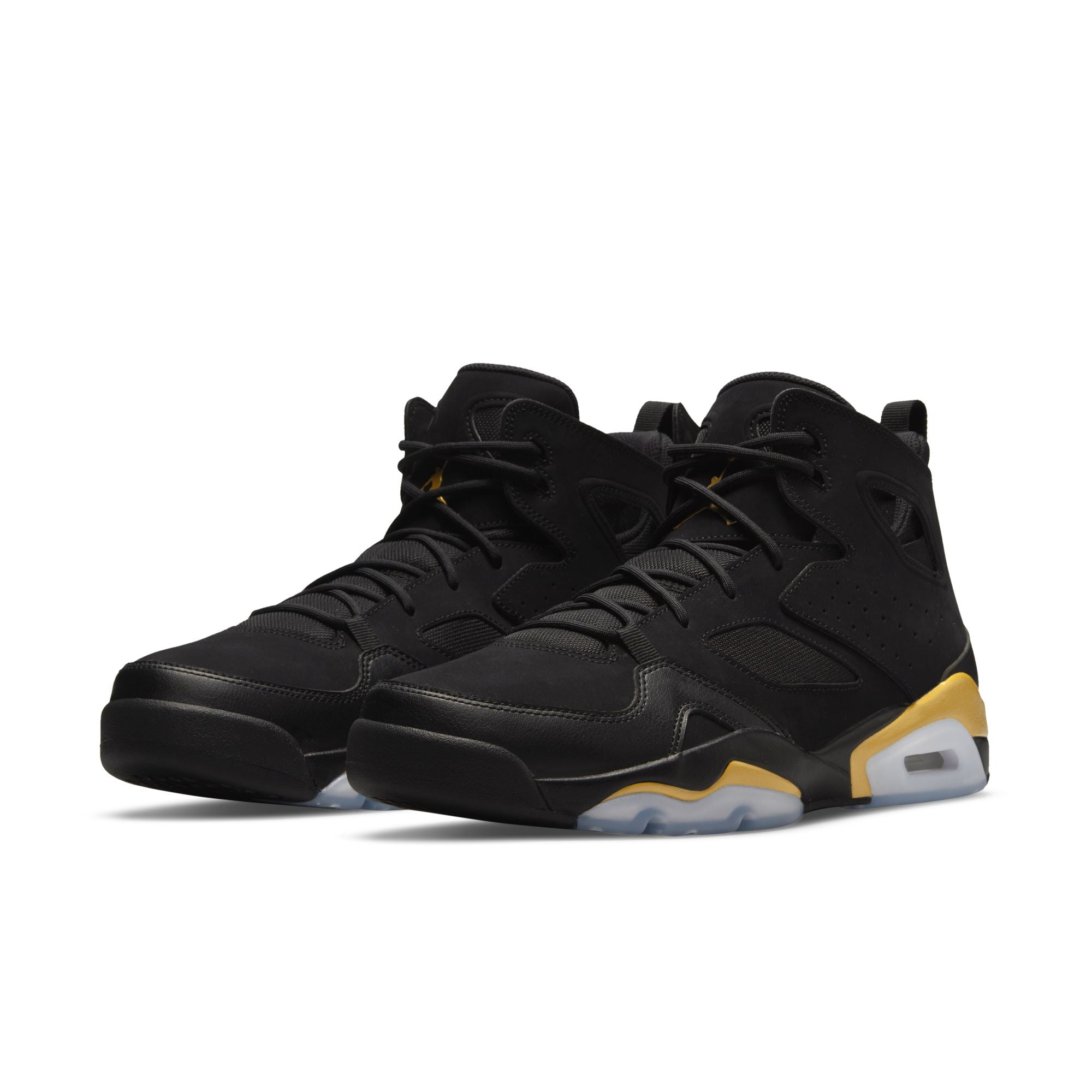 MENS JORDAN FLIGHT CLUB '91 (BLACK/METALLIC GOLD)