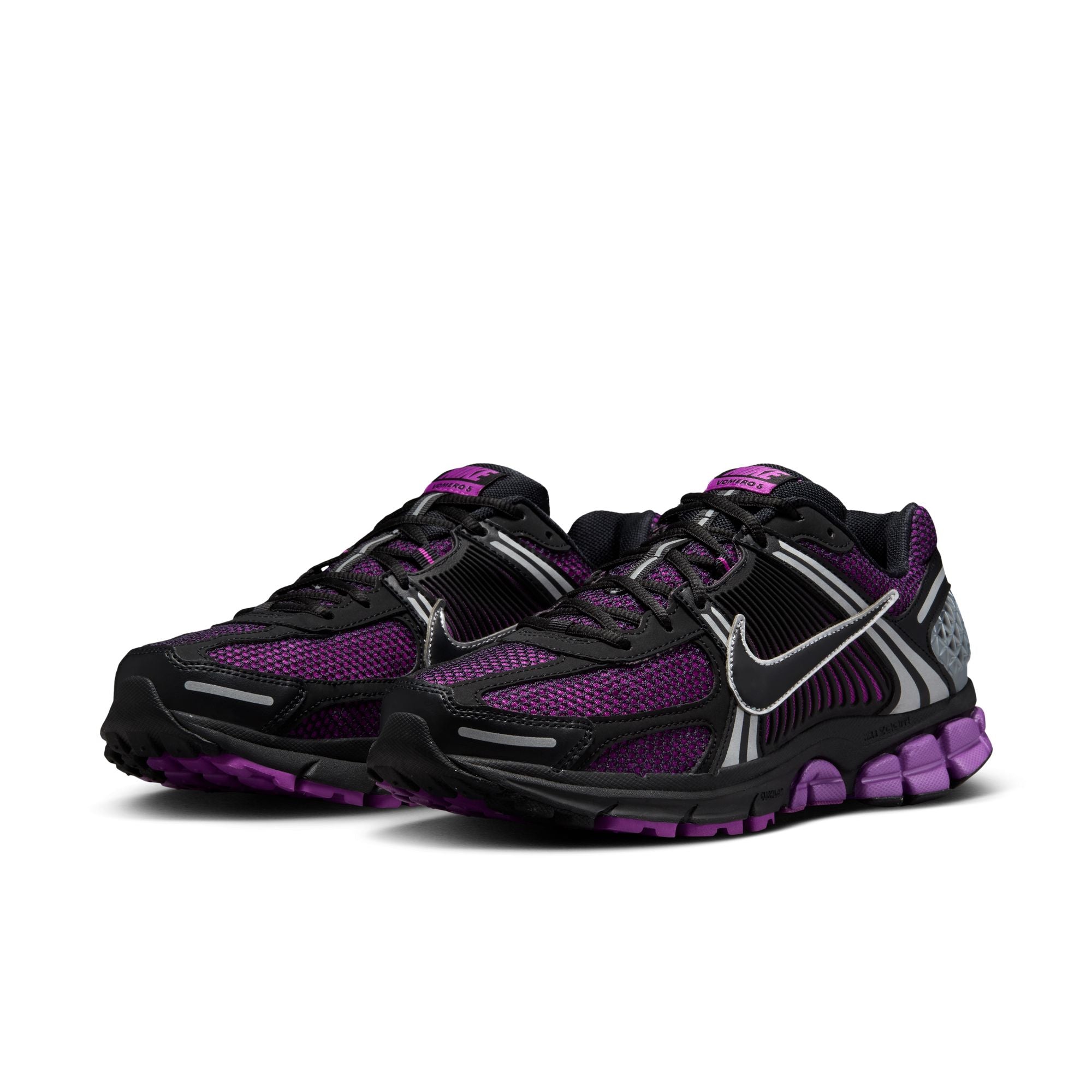 MENS NIKE ZOOM VOMERO 5 (VIVID PURPLE/BLACK/METALLIC SILVER)