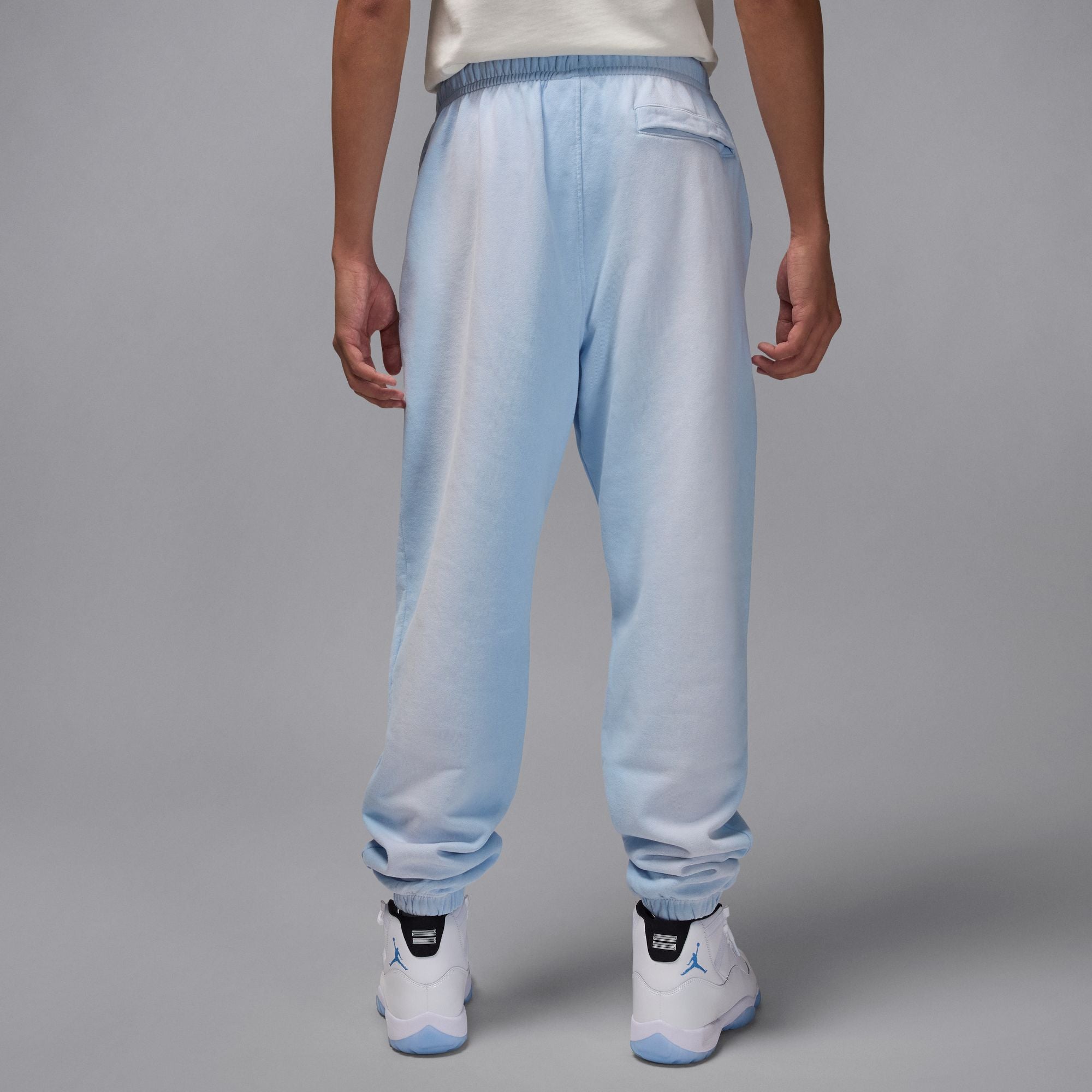 MENS JORDAN FLIGHT WASH FLEECE PANT (HYDROGEN BLUE)