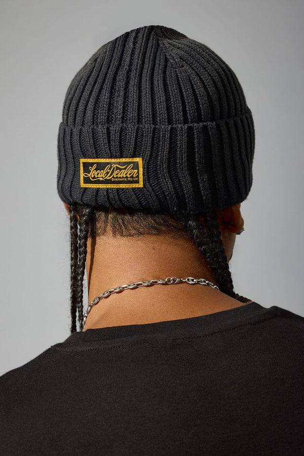 JORDAN CRAIG PELHAM BAY BEANIE (VINTAGE BLACK)