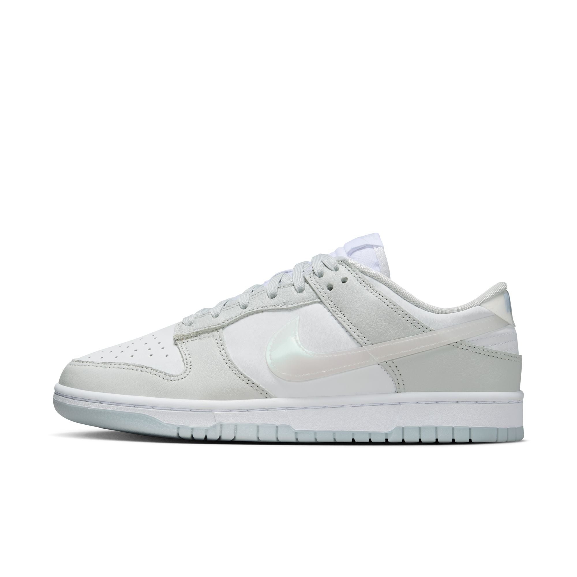 WOMENS NIKE DUNK LOW (IRIDESCENT SWOOSH)