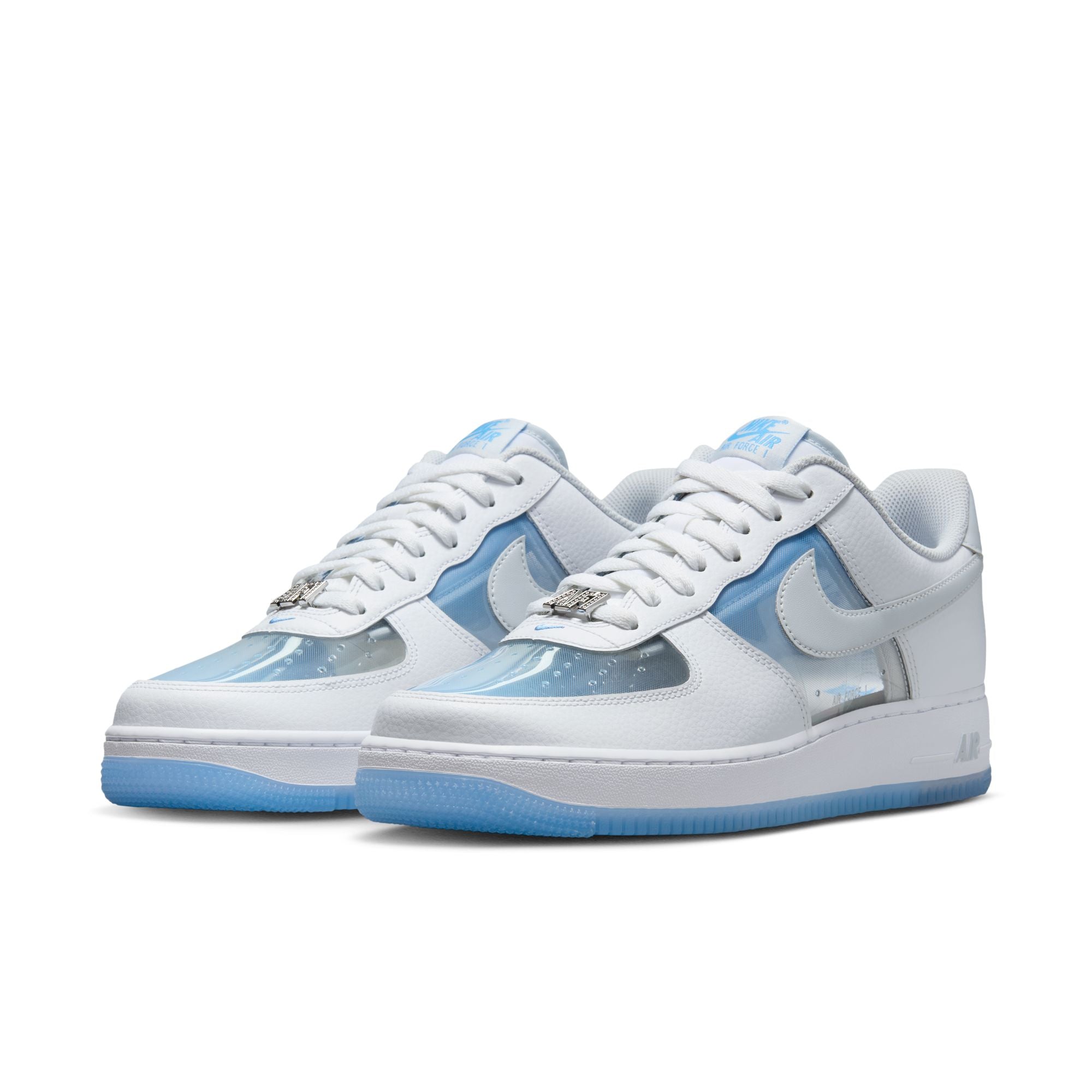 MENS NIKE AIR FORCE 1 RETRO QS (INVISIBLE)
