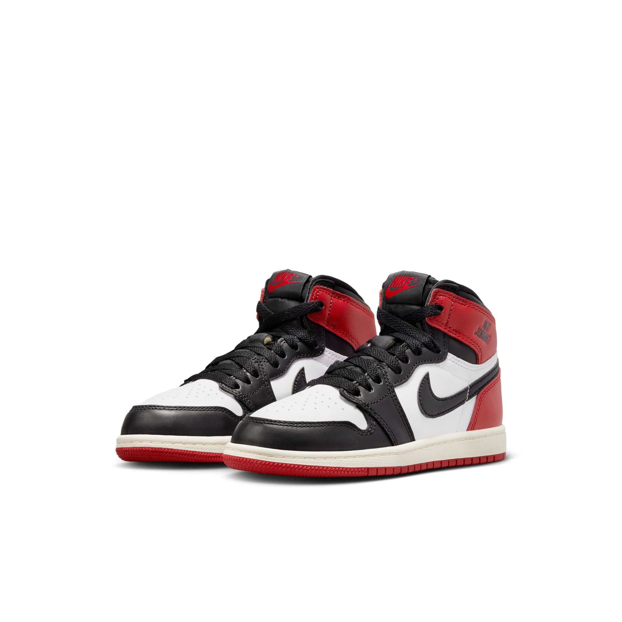 KIDS JORDAN 1 RETRO HIGH OG PS (BLACK TOE REIMAGINED)