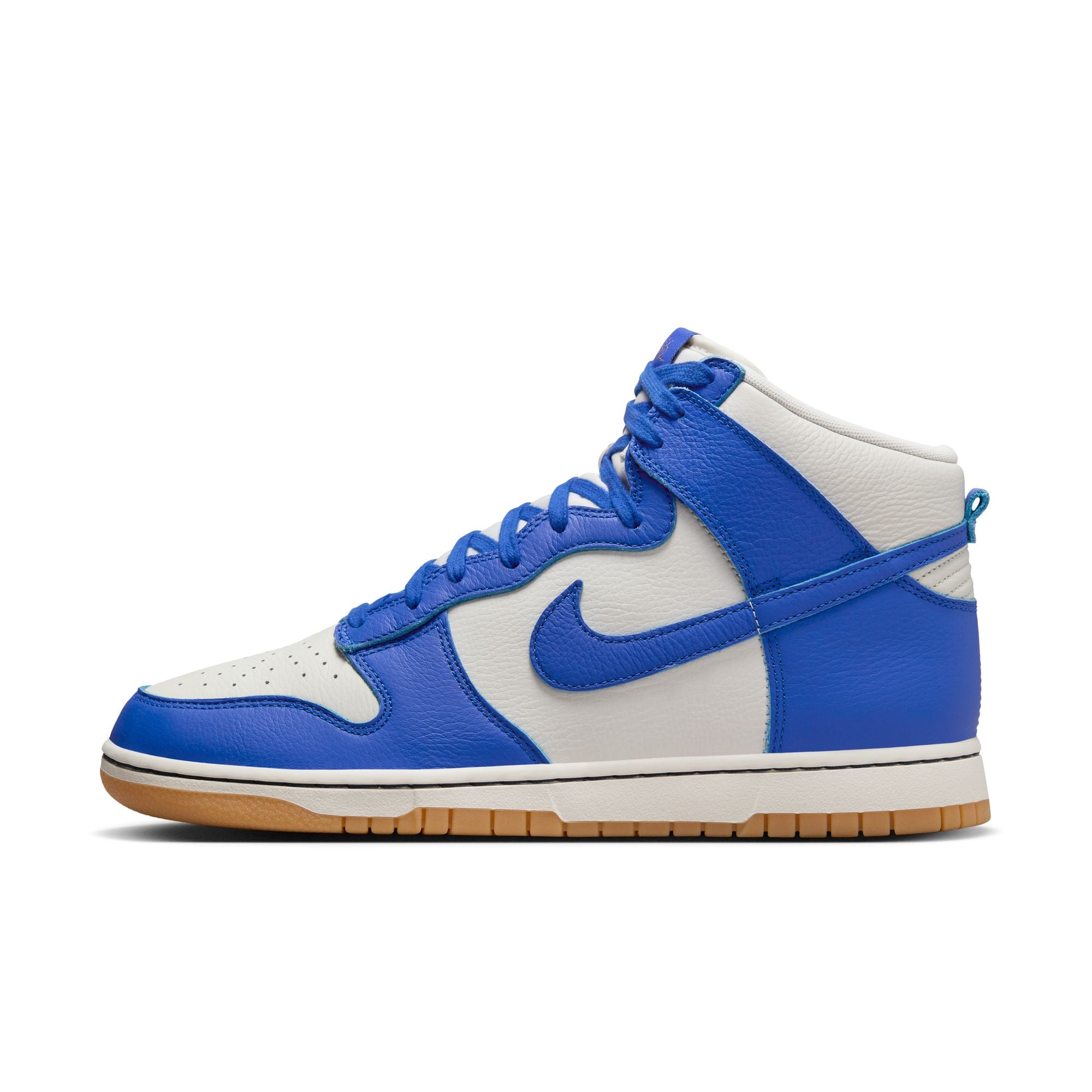 MENS NIKE DUNK HI RETRO SE (RACER BLUE)