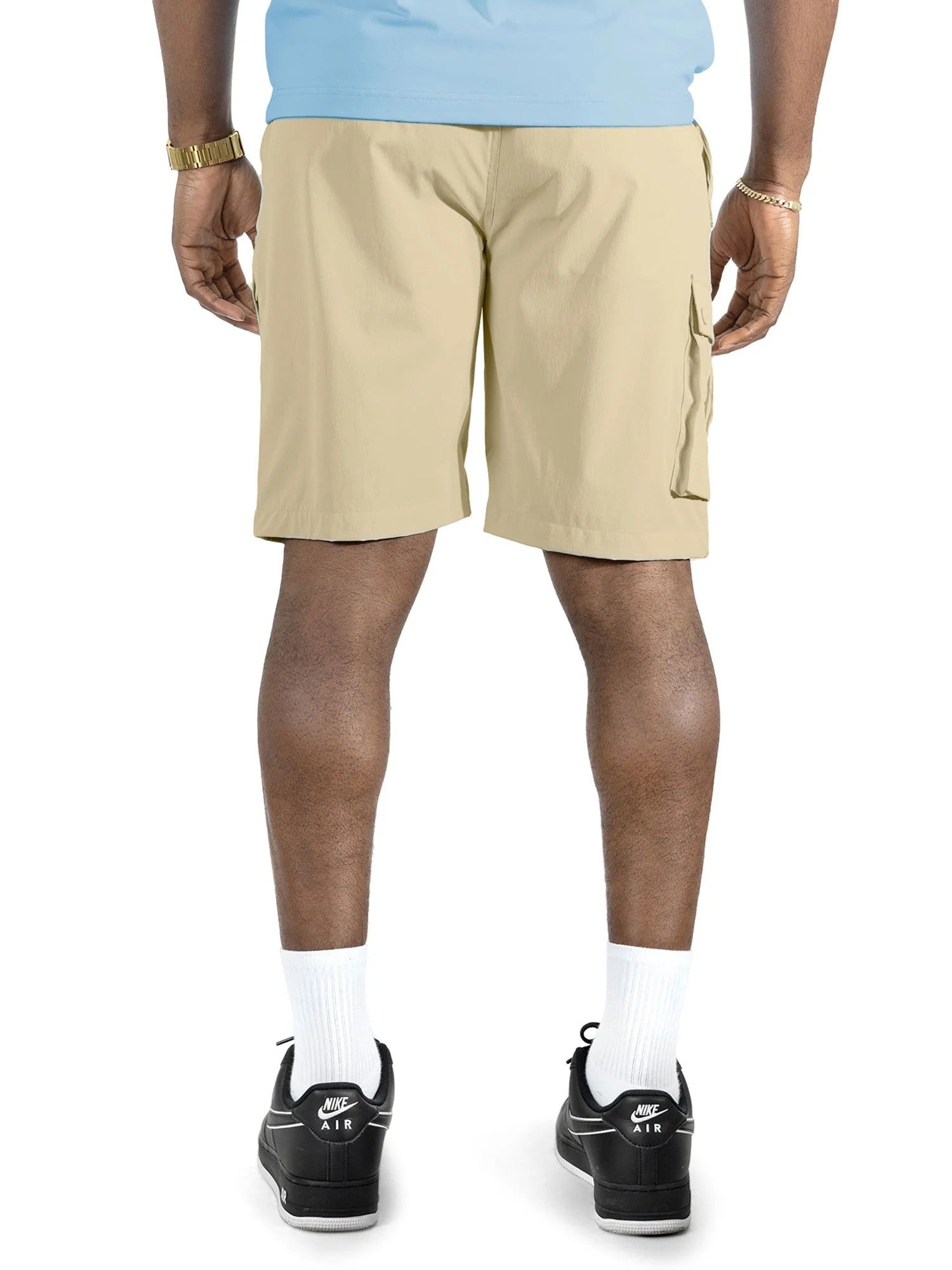 MENS MAKOBI ADORNI NYLON SHORT (KHAKI)