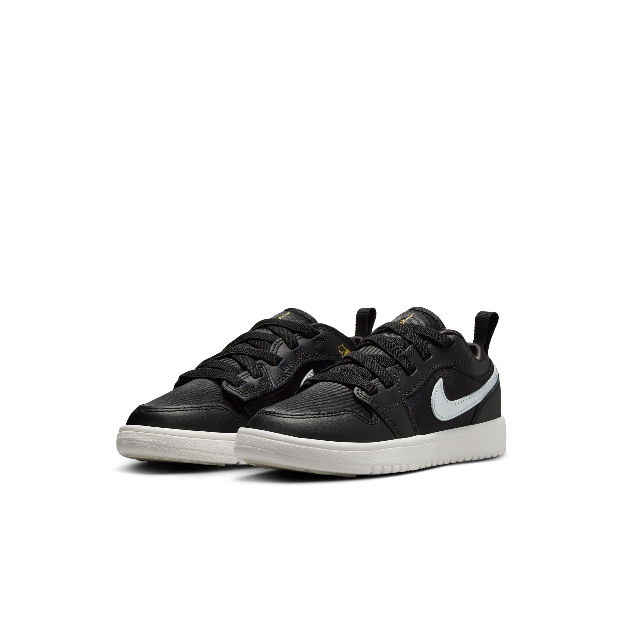 KIDS JORDAN 1 LOW ALT SE PS (BLACK/METALLIC SILVER/SAIL/METALLIC GOLD)