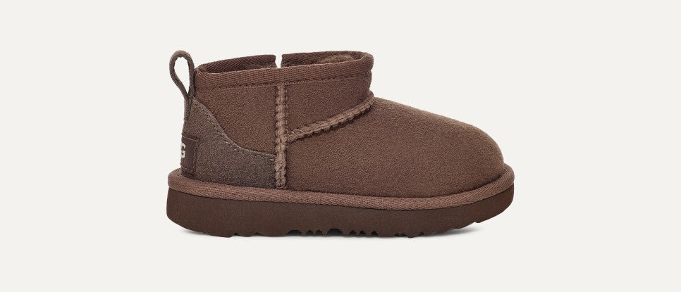 TODDLERS UGG CLASSIC ULTRA MINI (BURNT CEDAR)