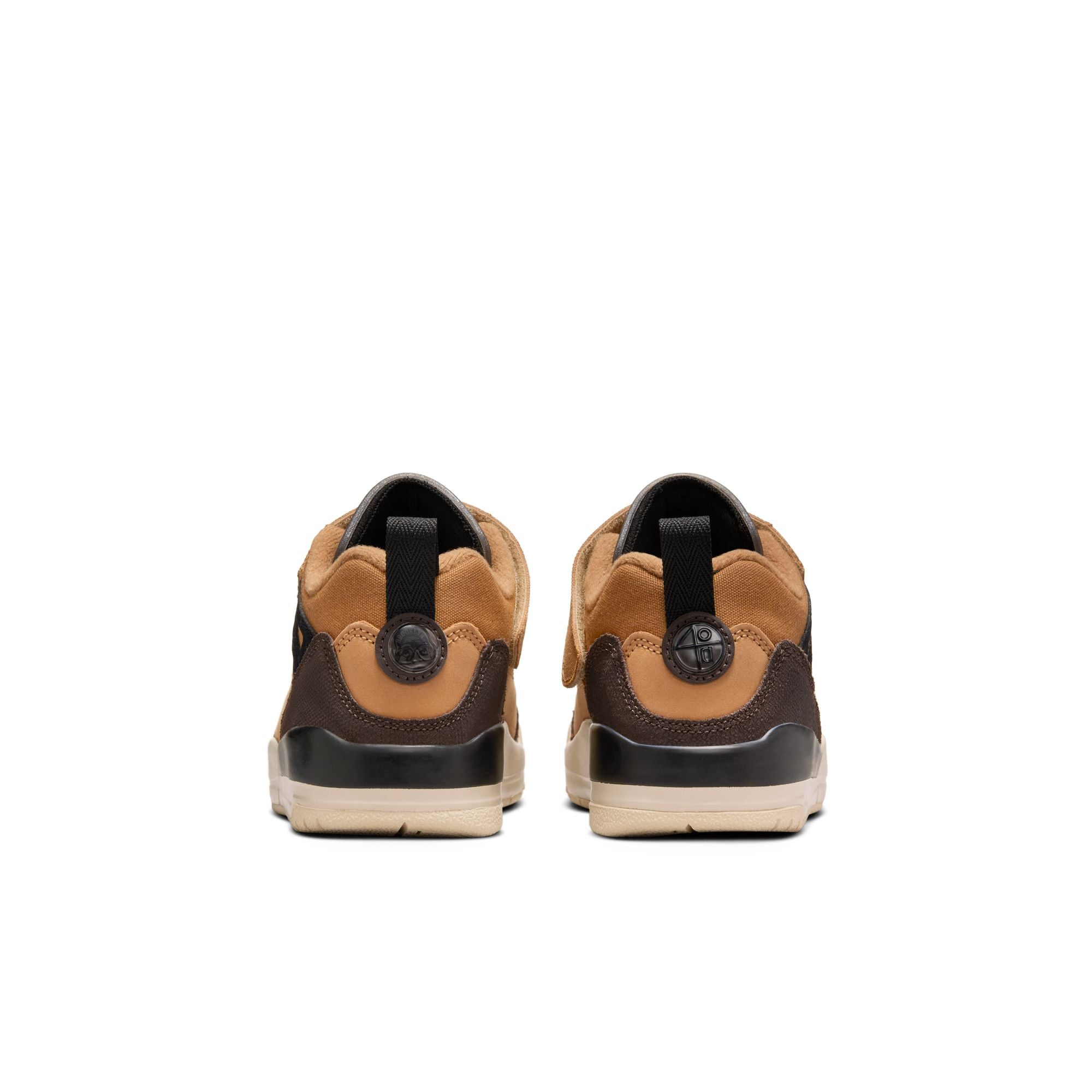 KIDS JORDAN SPIZIKE LOW PS (FLAX/BAROQUE BROWN/BLACK/SANDDRIFT)