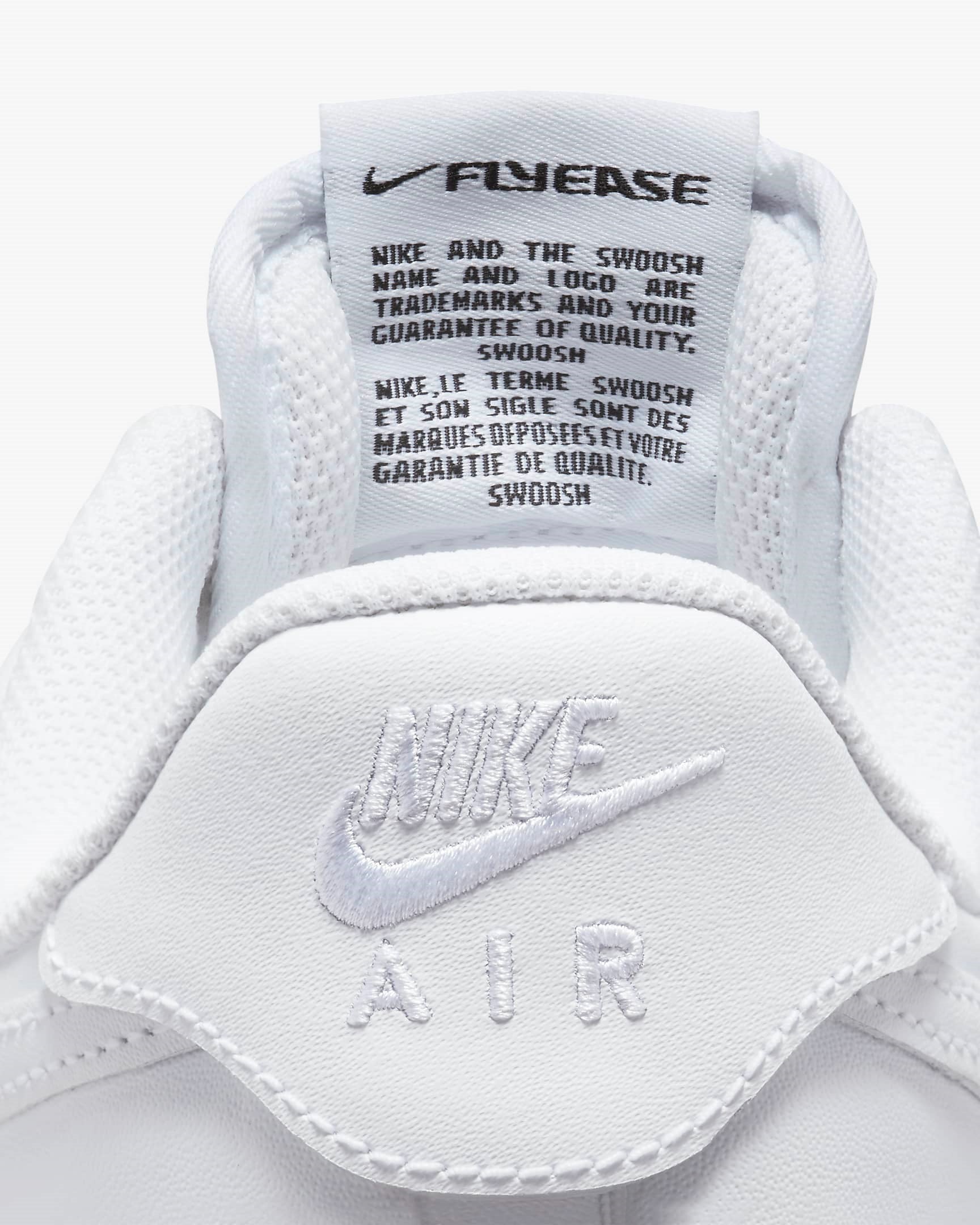 MENS NIKE AIR FORCE 1 '07 EASYON (WHITE)