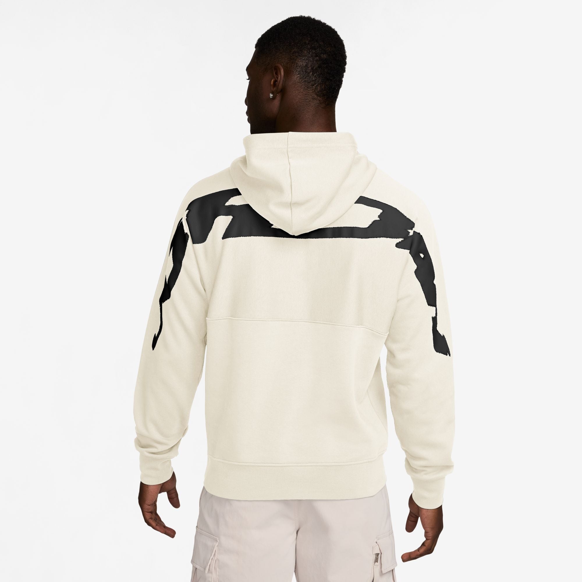 MJ MVP STATEMENT FLEECE PULLOVER HODDIE (SAIL/BLACK)