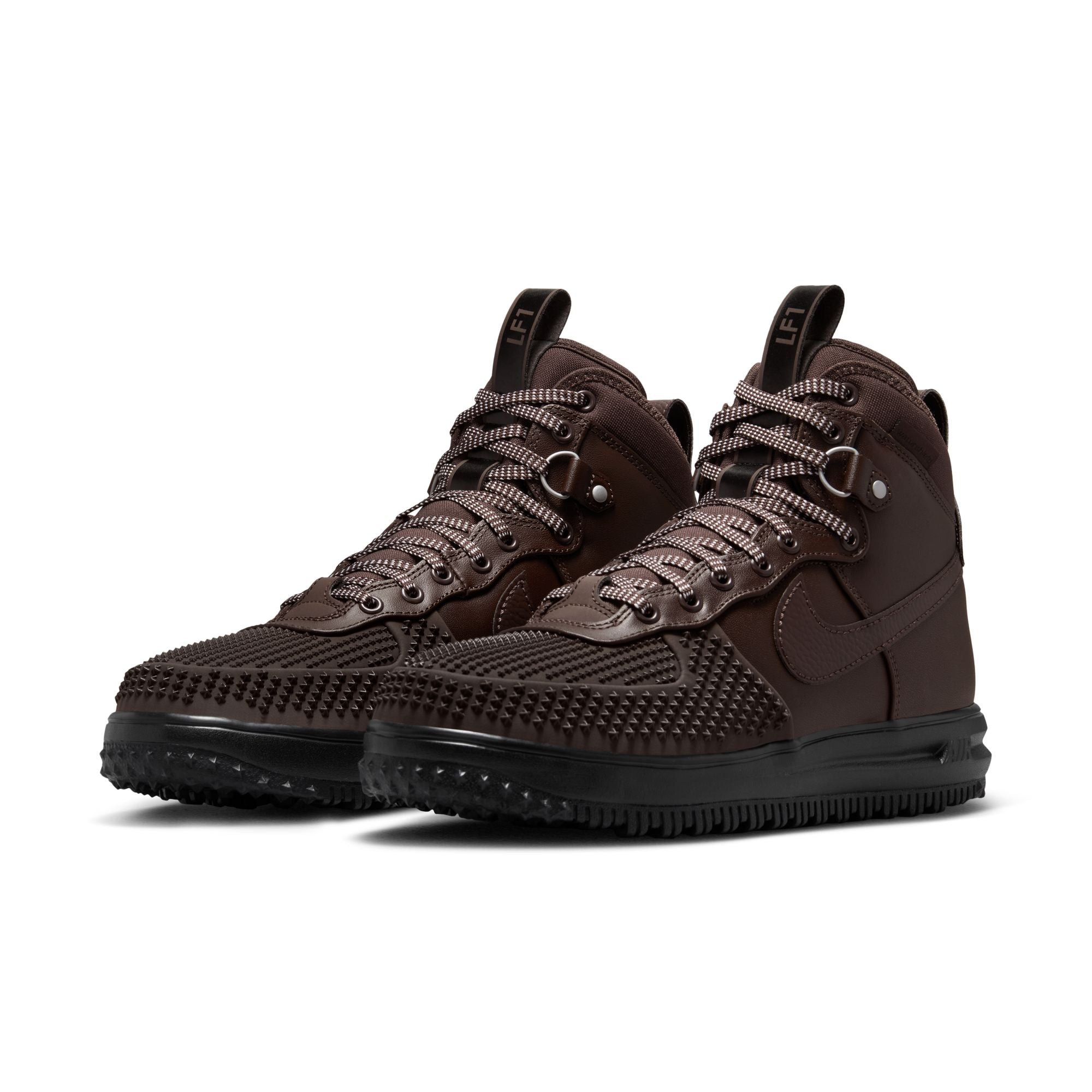 MENS NIKE LUNAR FORCE 1 DUCKBOOT (BAROQUE BROWN/BLACK)