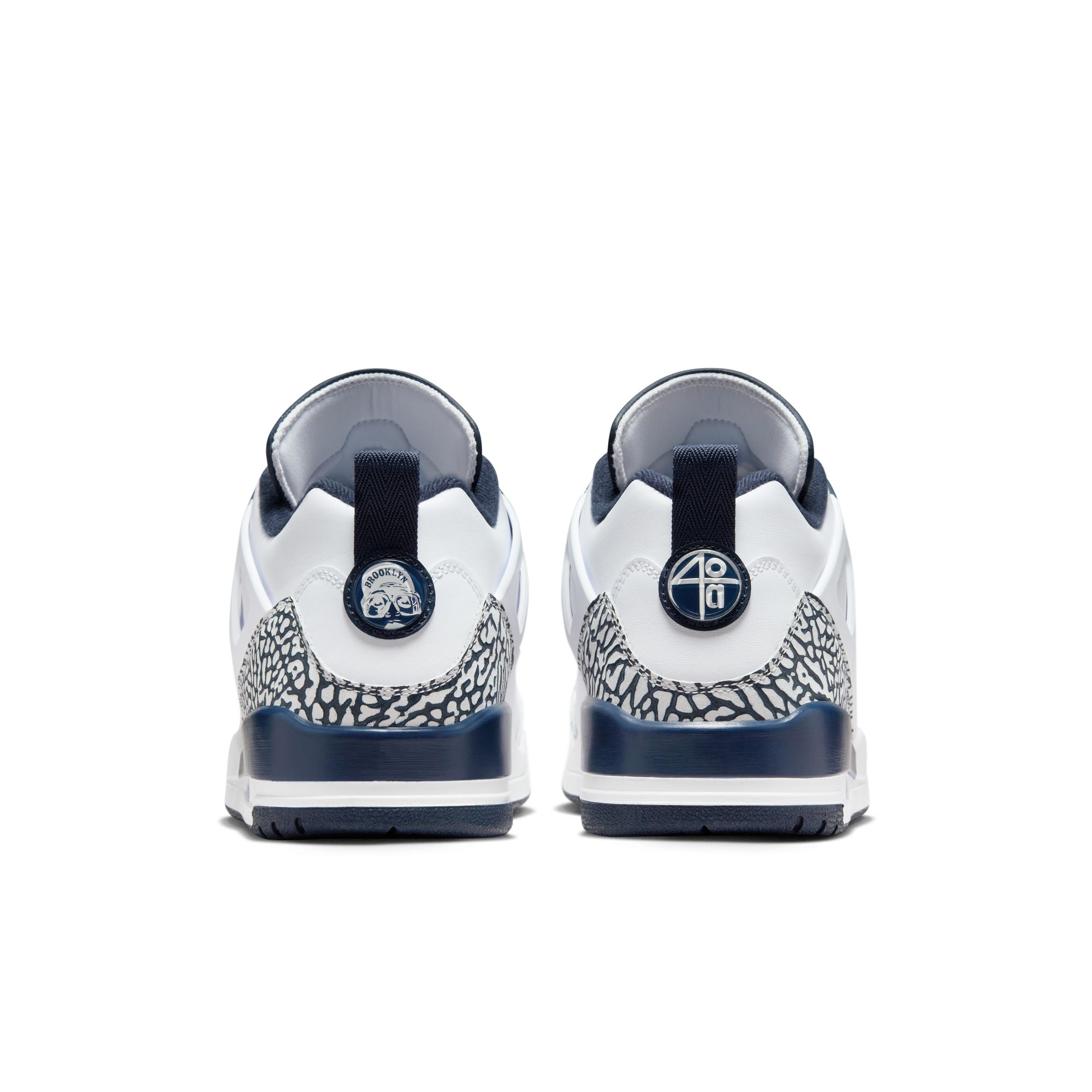 MENS JORDAN SPIZIKE LOW (WHITE/OBSIDIAN)