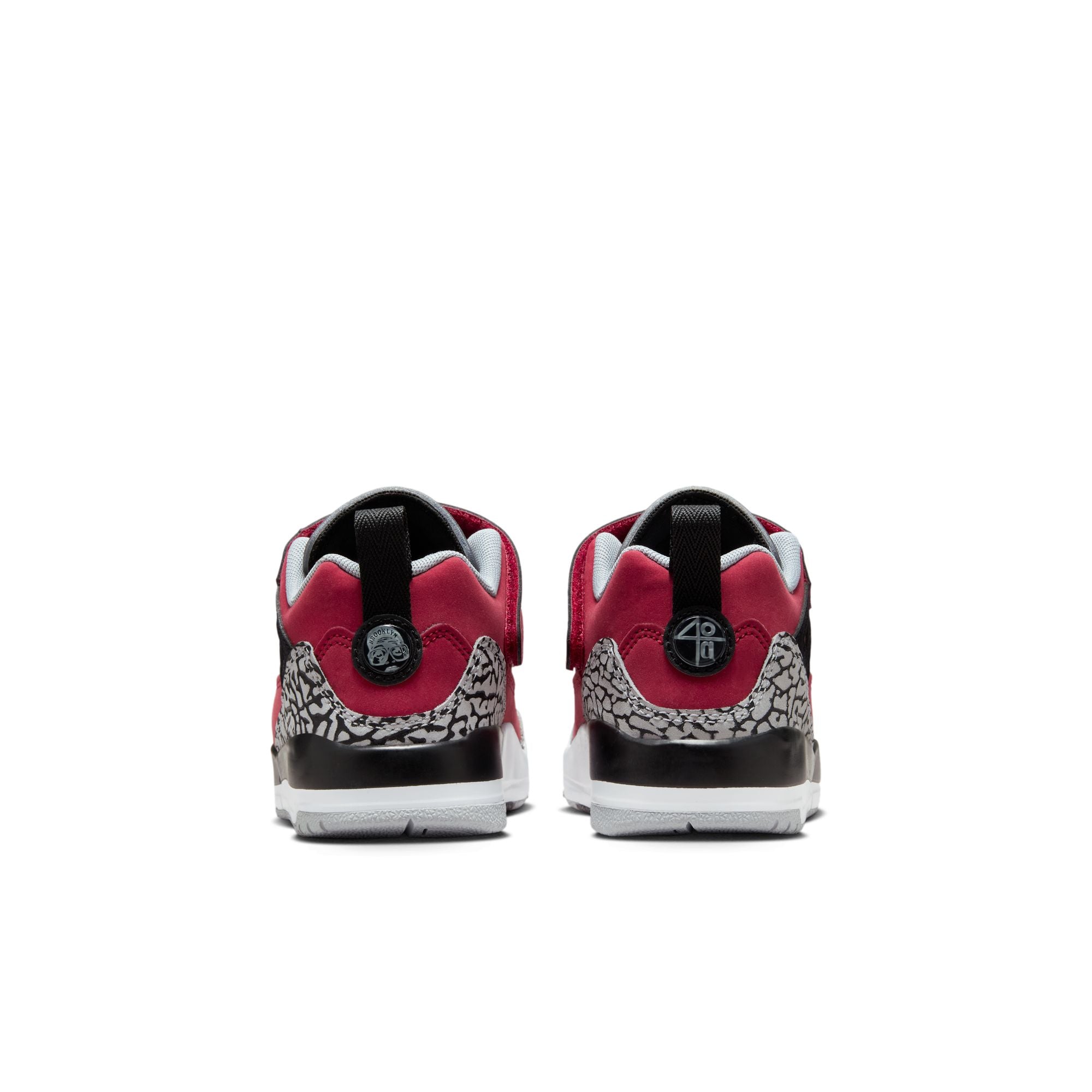 KIDS JORDAN SPIZIKE LOW PS (GYM RED/BLACK/WOLF GREY)