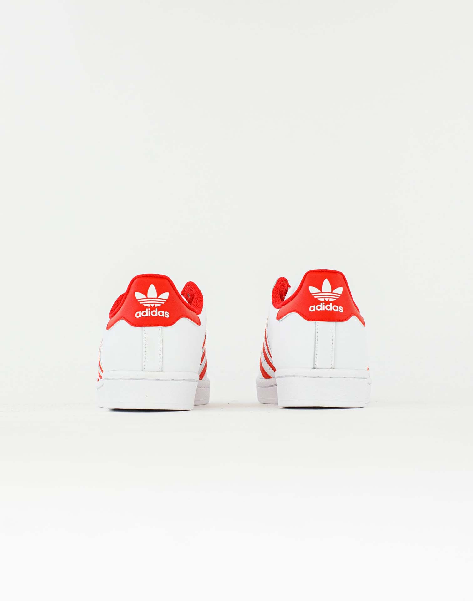 Men's Adidas Superstar (White/Red)