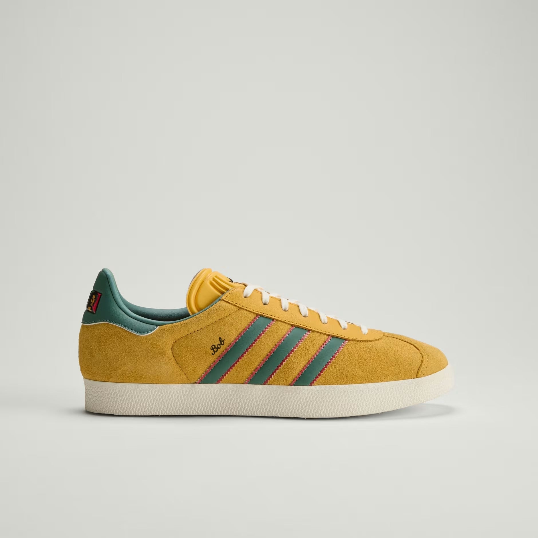 BOB MARLEY X ADIDAS GAZELLE INDOOR (GOLD)