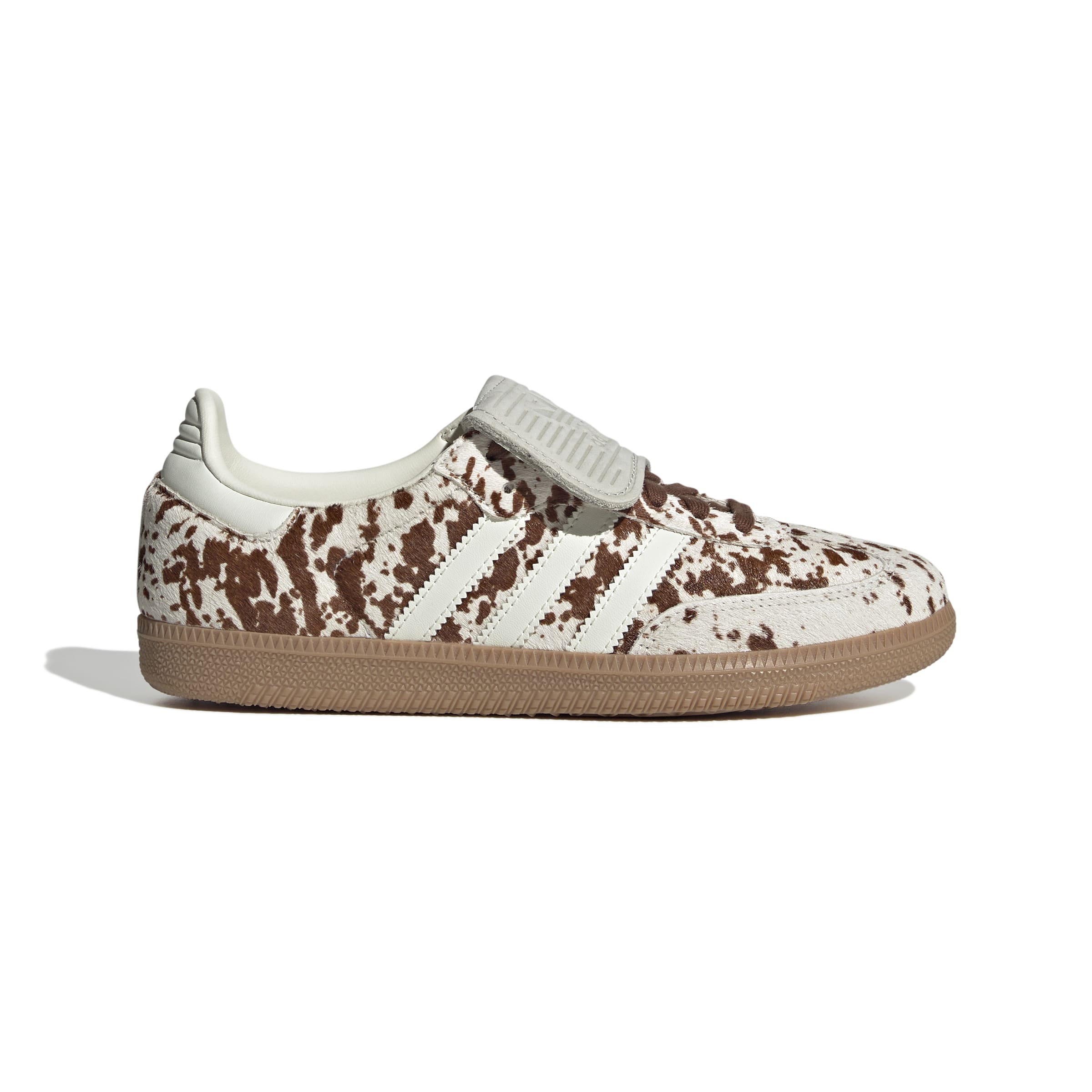 WOMENS ADIDAS SAMBA LT COW PRINT (OFF WHITE / LUCID PINK / GUM)
