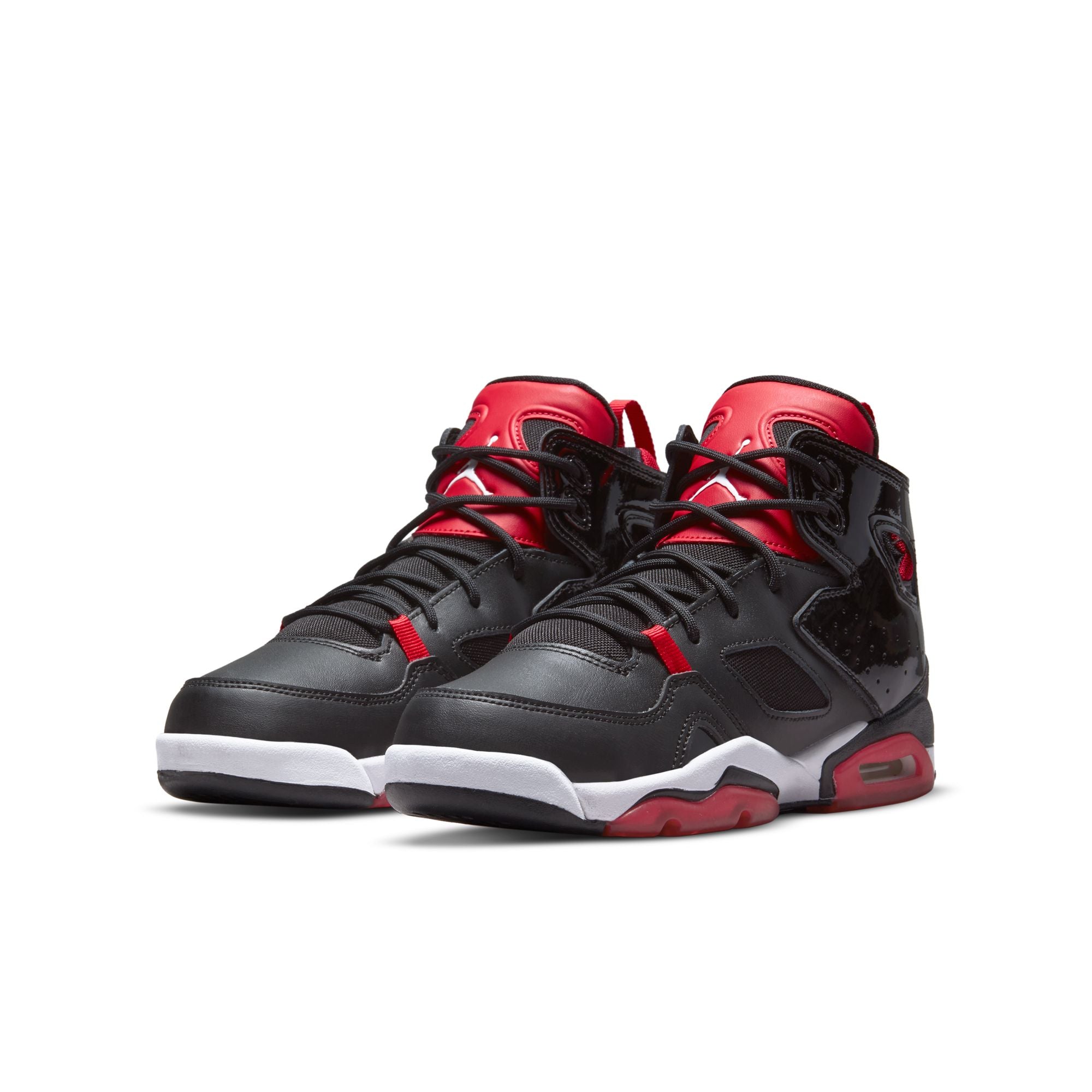 KIDS JORDAN FLIGHT CLUB '91 (BLACK/WHITE/UNIVERSITY RED)