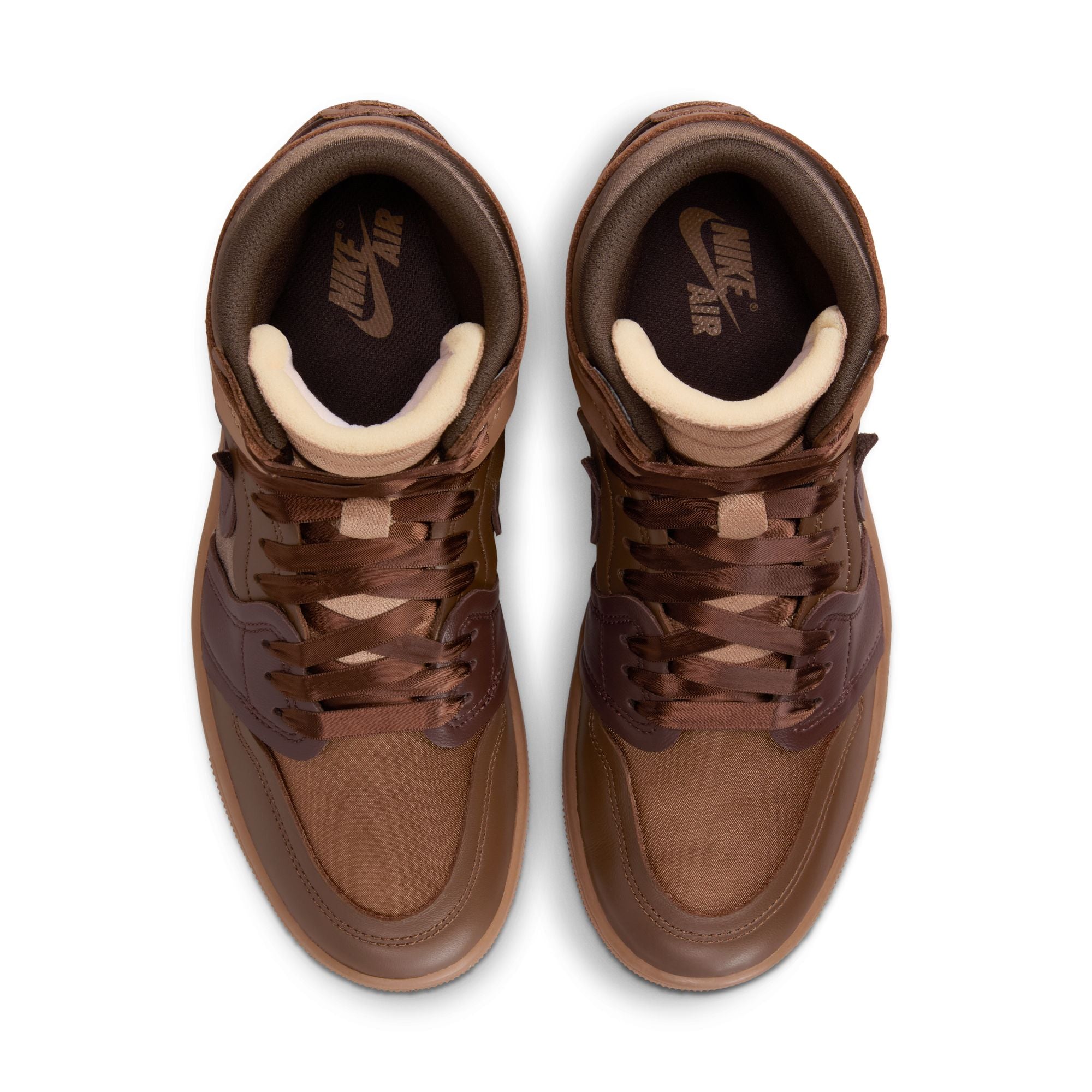 WOMENS AIR JORDAN 1 MM HIGH (ARCHAEO BROWN)